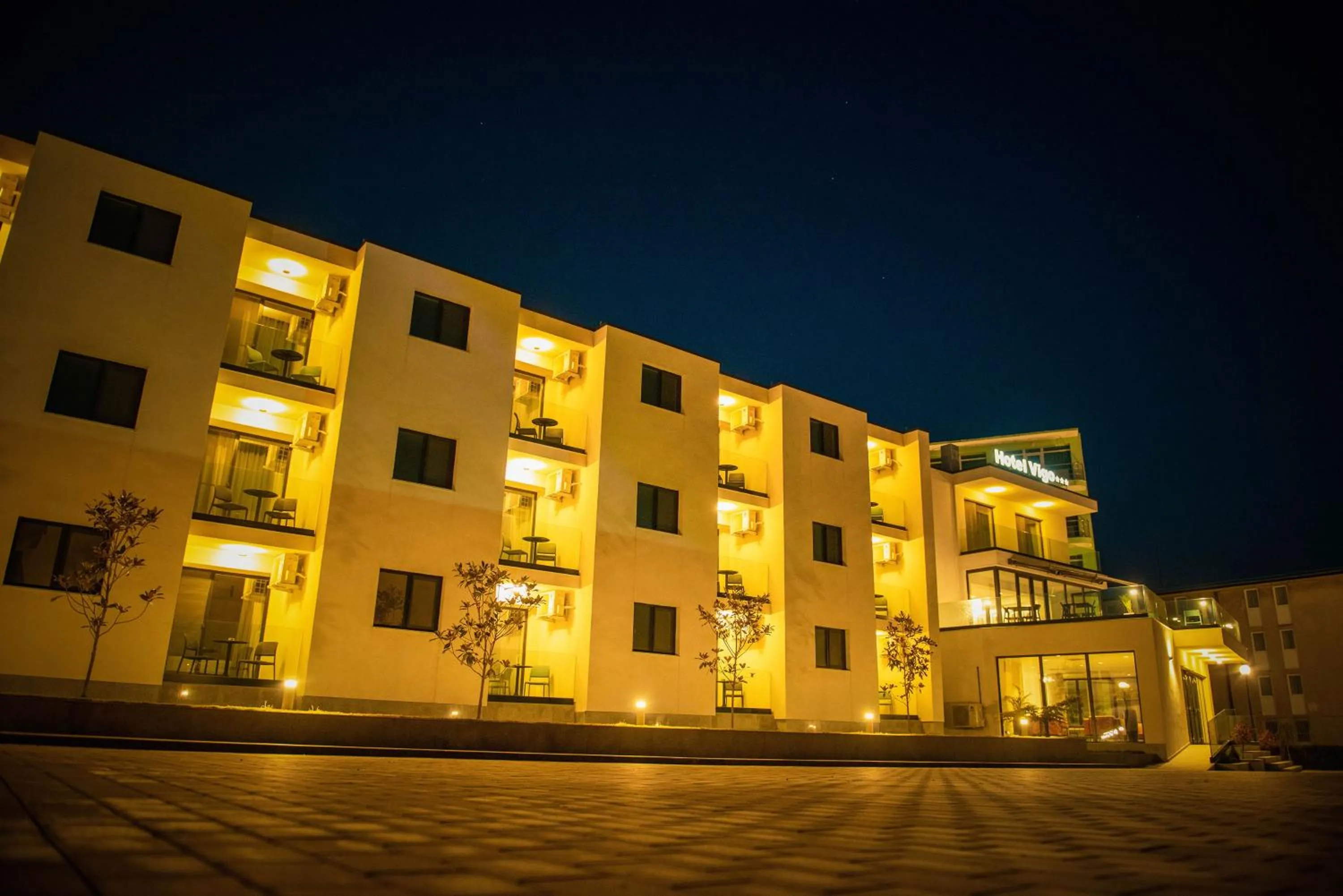 Property building in Hotel Vigo