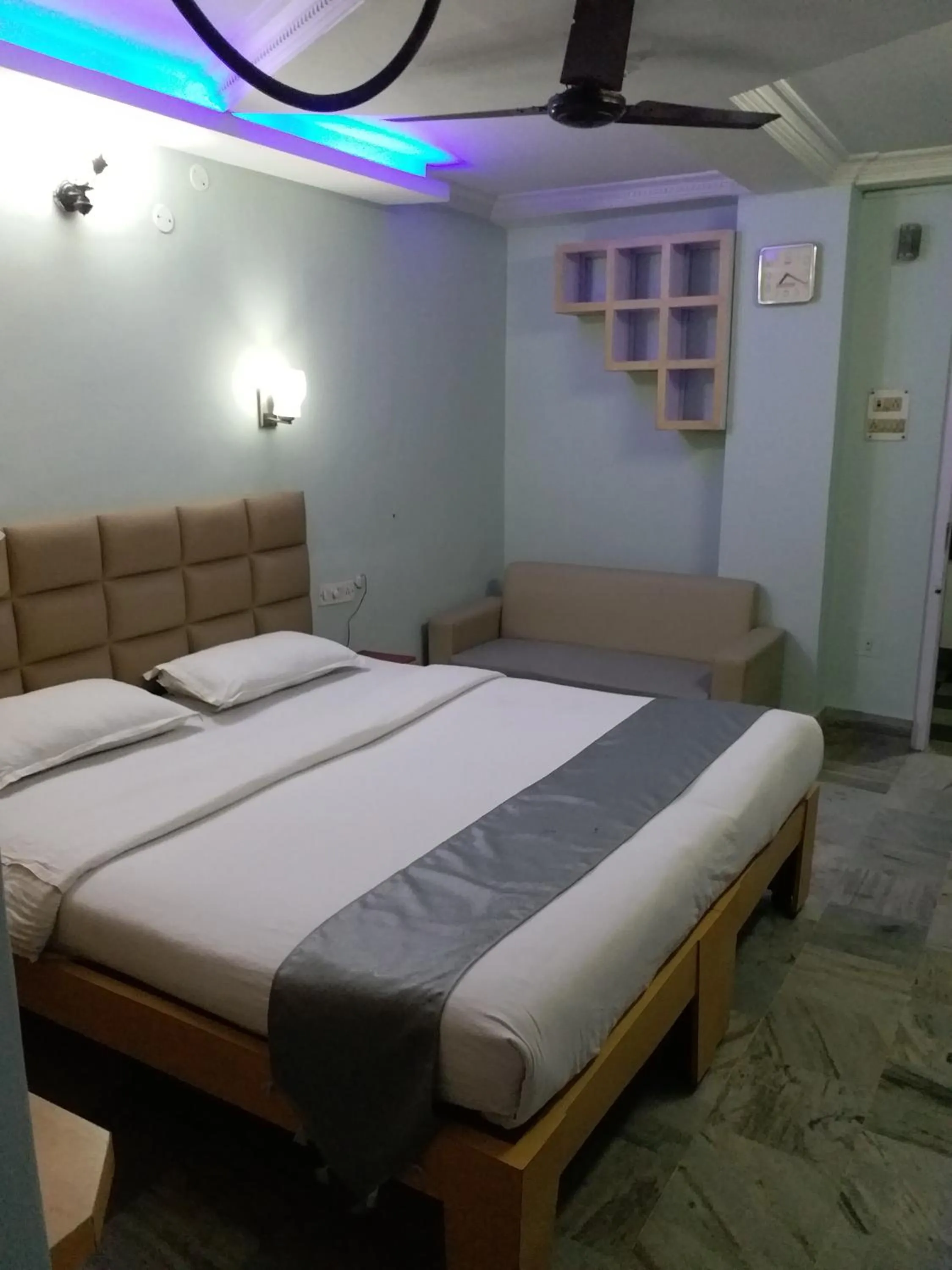 Bedroom, Bed in Hotel Mahalaxmi Indo Myanmar