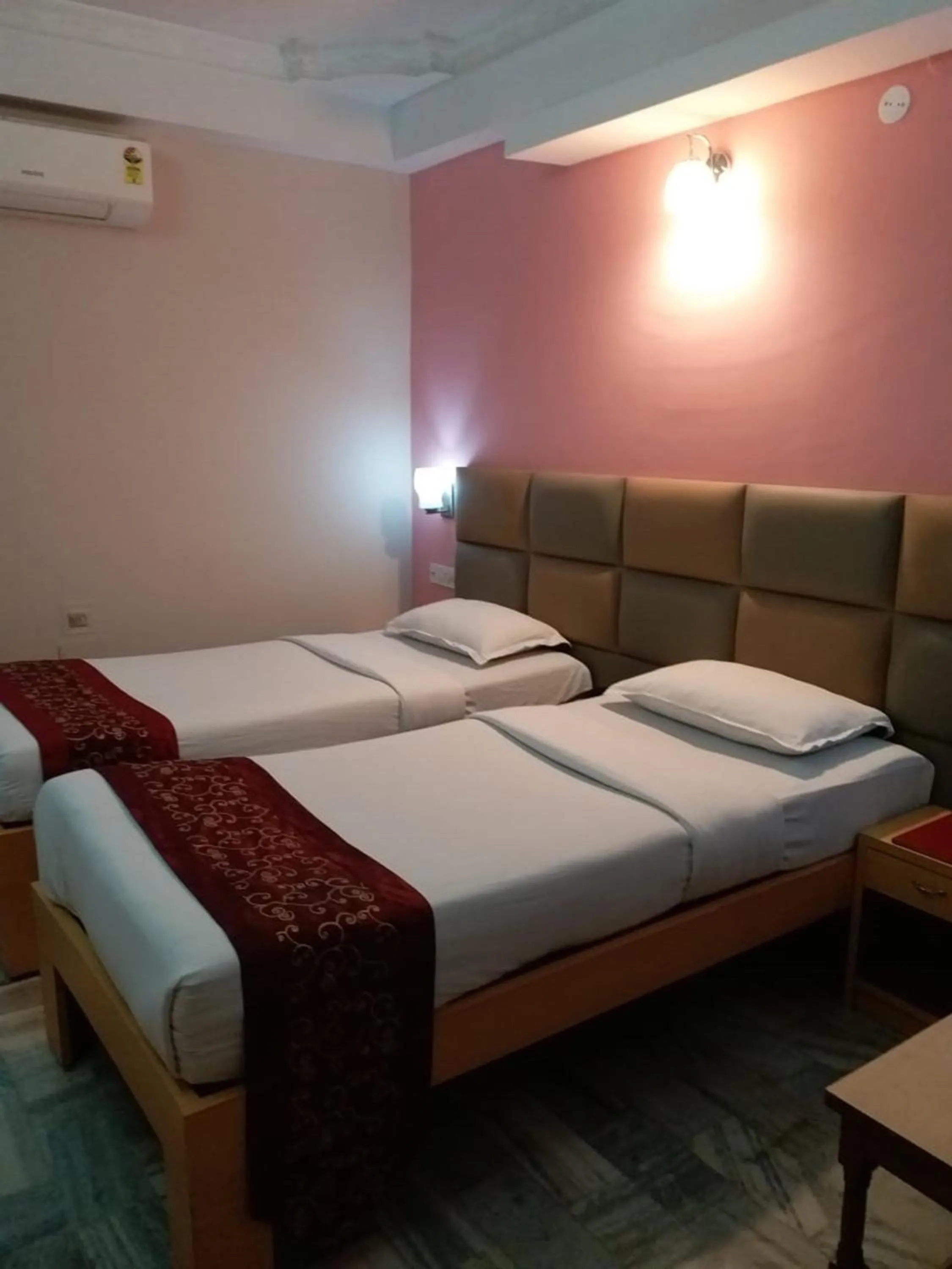 Bedroom, Bed in Hotel Mahalaxmi Indo Myanmar