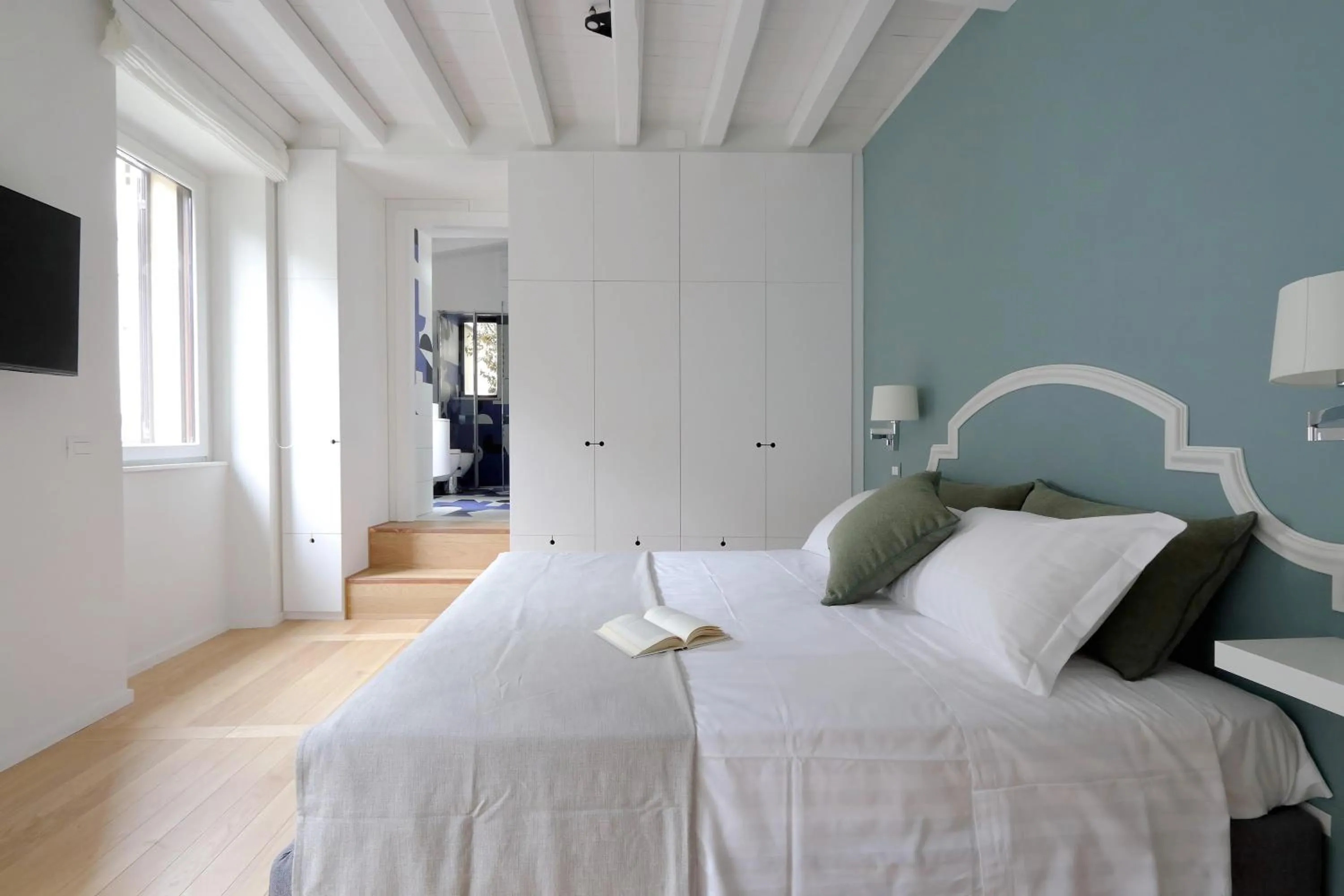 Bed in Il mulino di Trastevere - My Extra Home