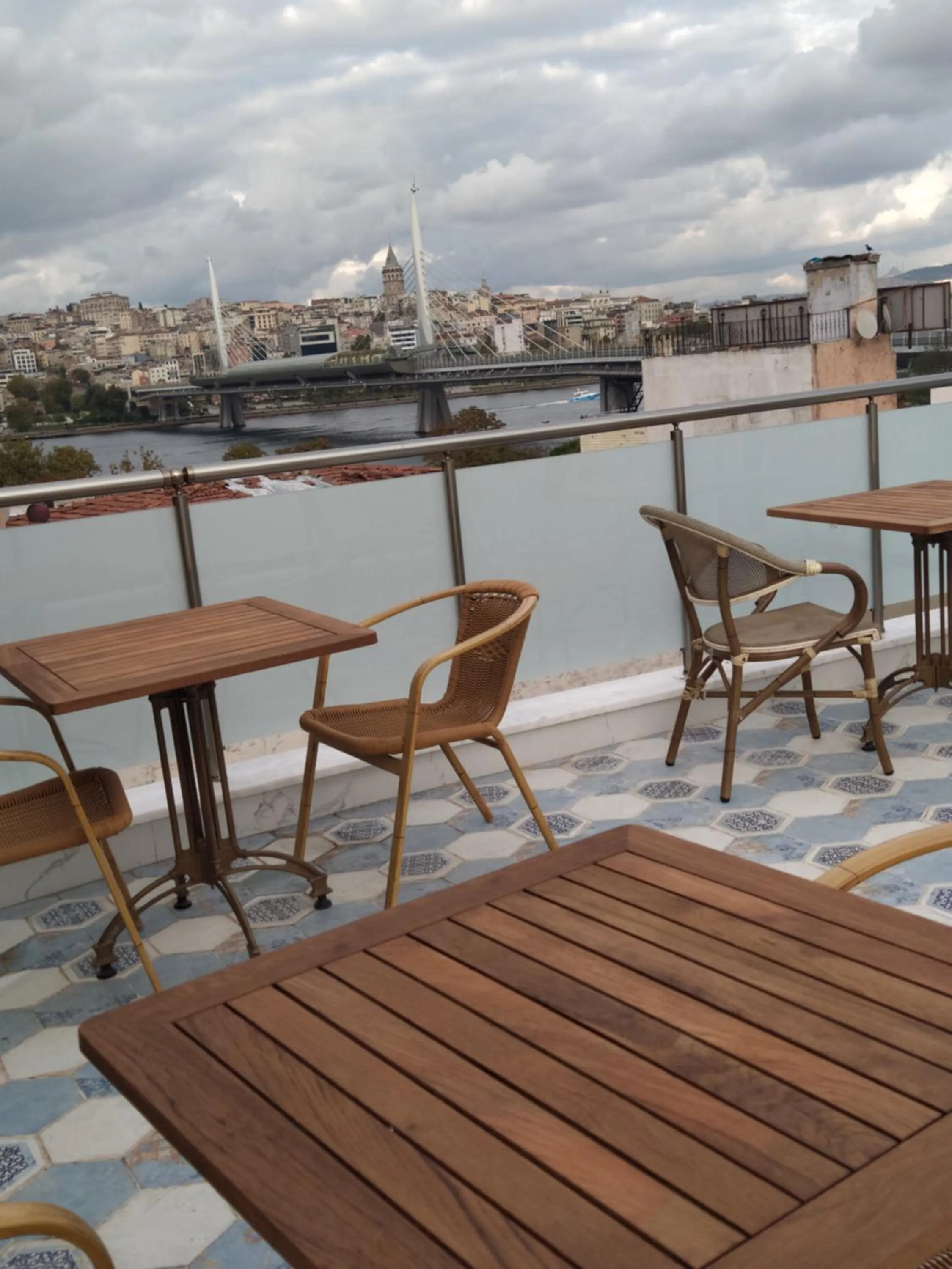 Patio in BoNaMi Hotel