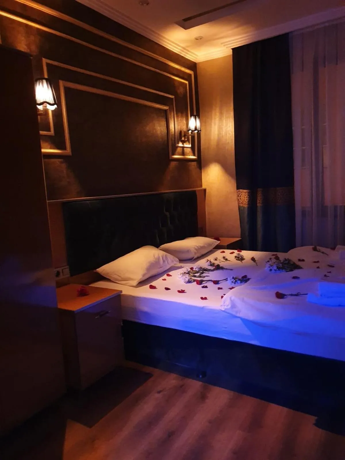 Bed in BoNaMi Hotel