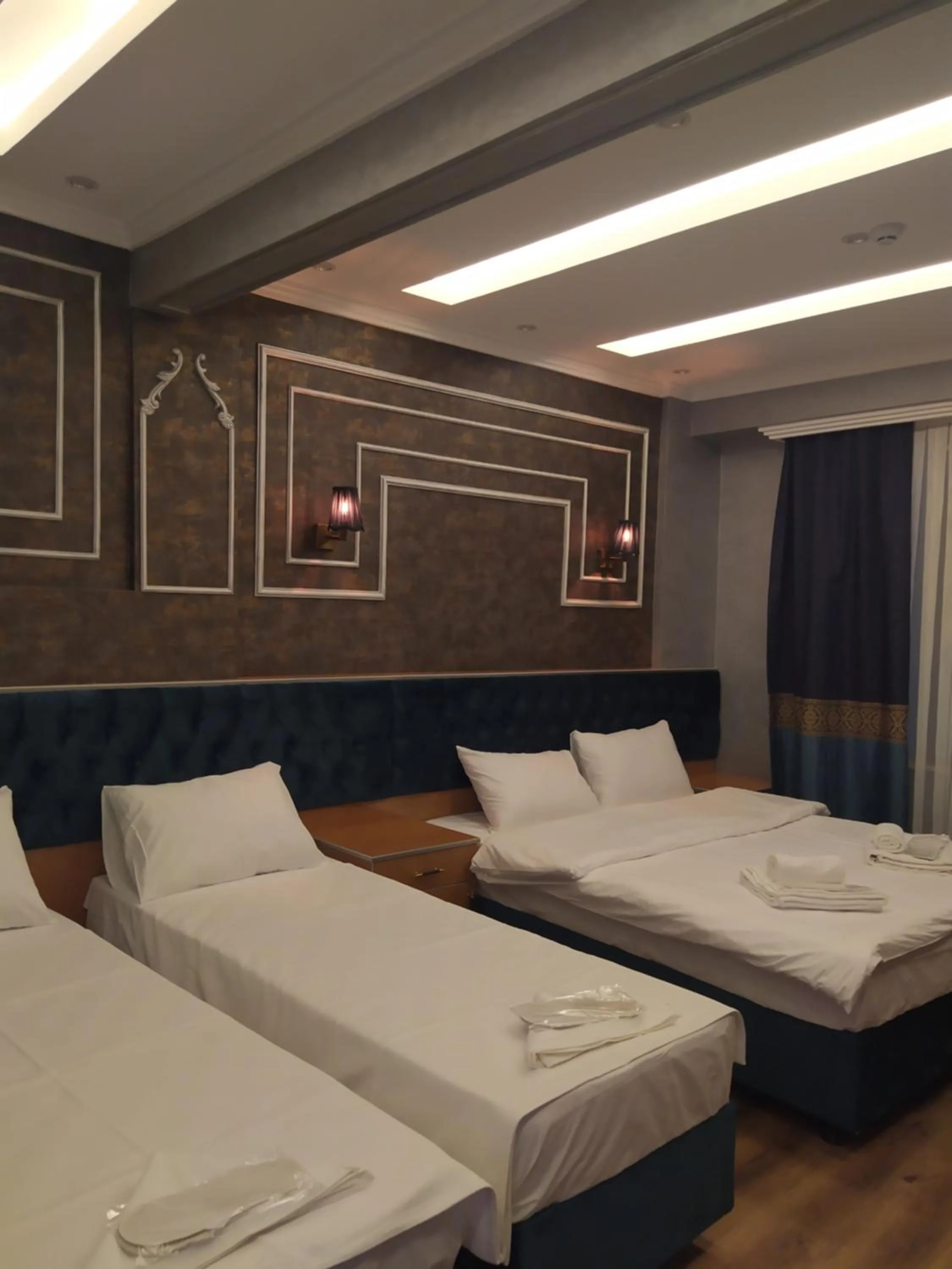 Bed in BoNaMi Hotel
