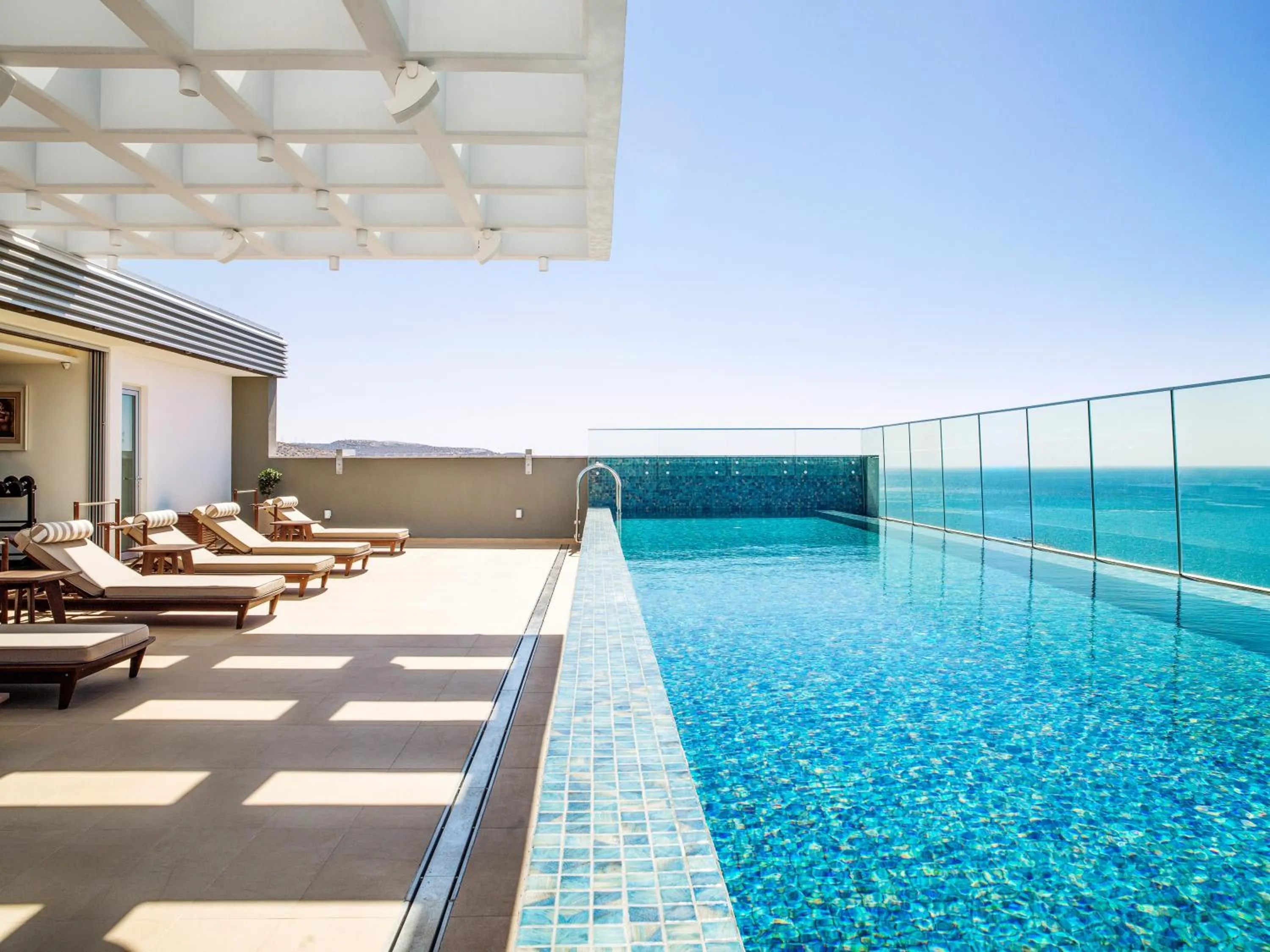 Swimming pool in The Tower at St Raphael Resort