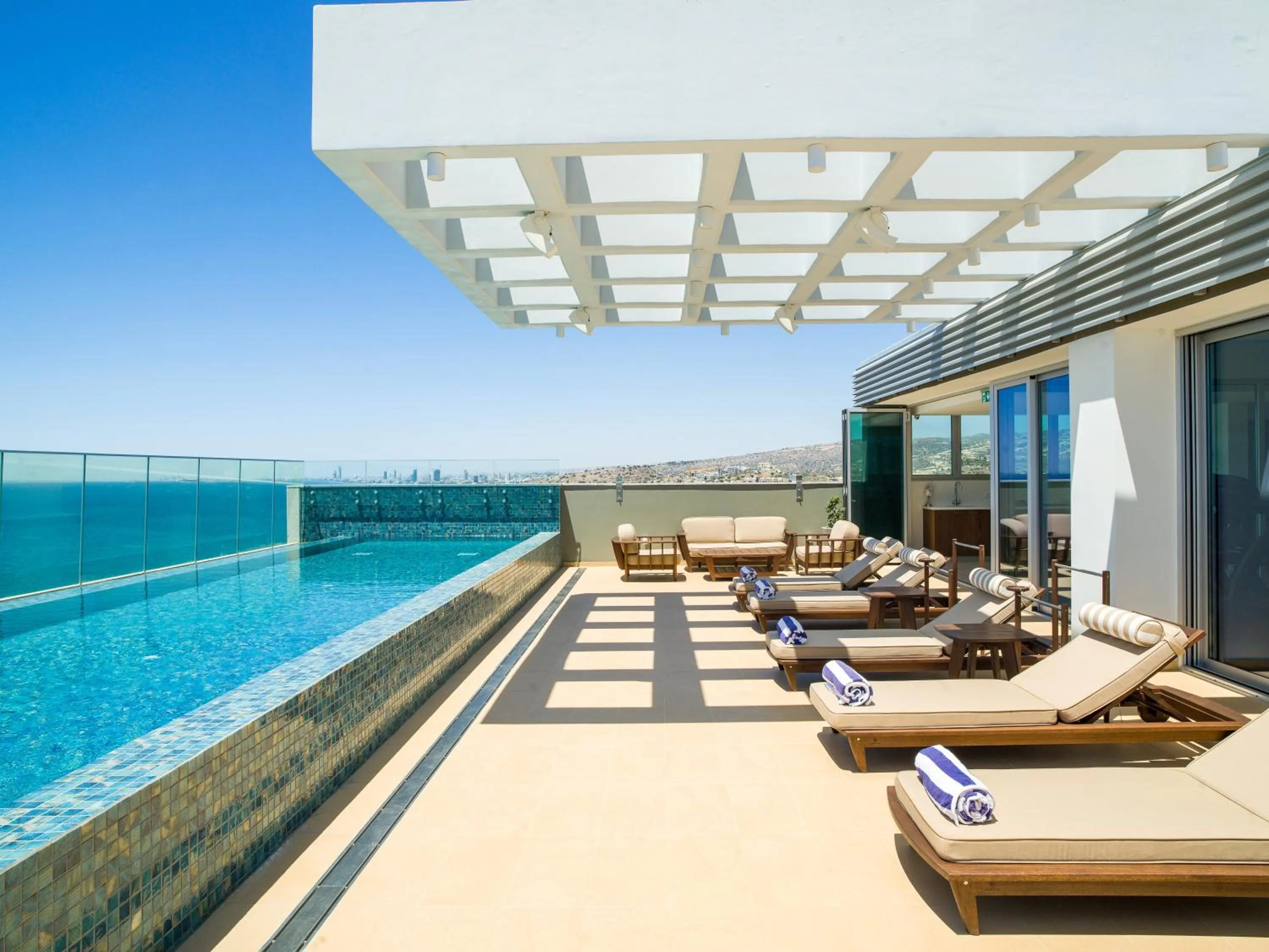 Swimming pool in The Tower at St Raphael Resort