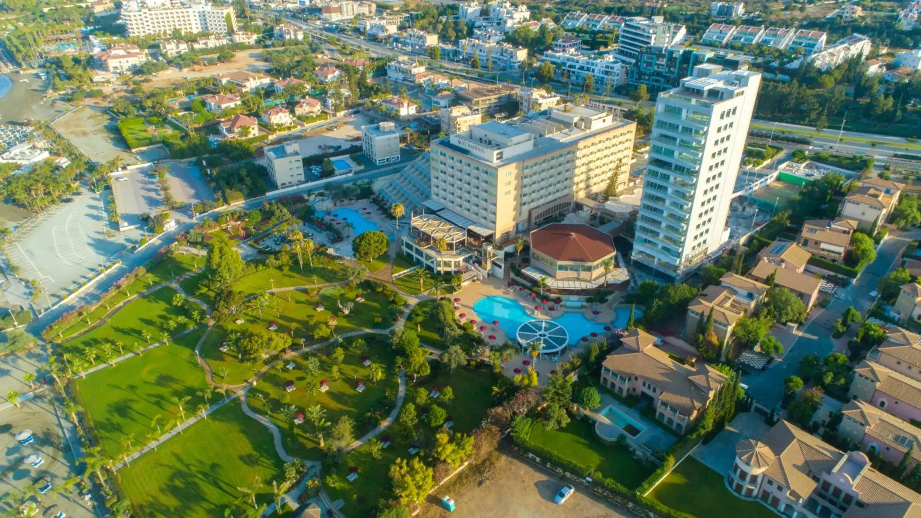 Bird's eye view in The Tower at St Raphael Resort Bird's eye view in The Tower at St Raphael Resort