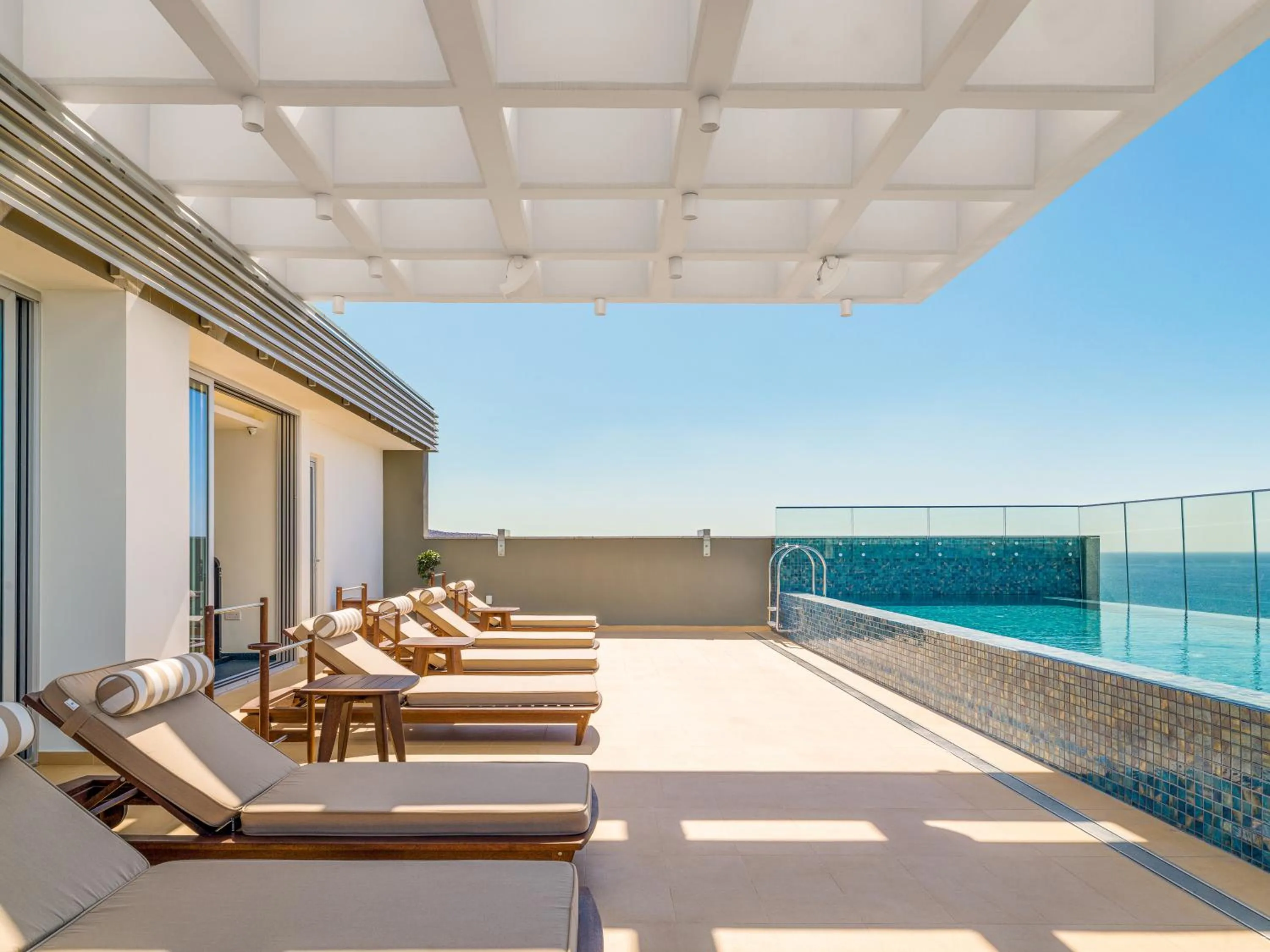 Swimming pool in The Tower at St Raphael Resort