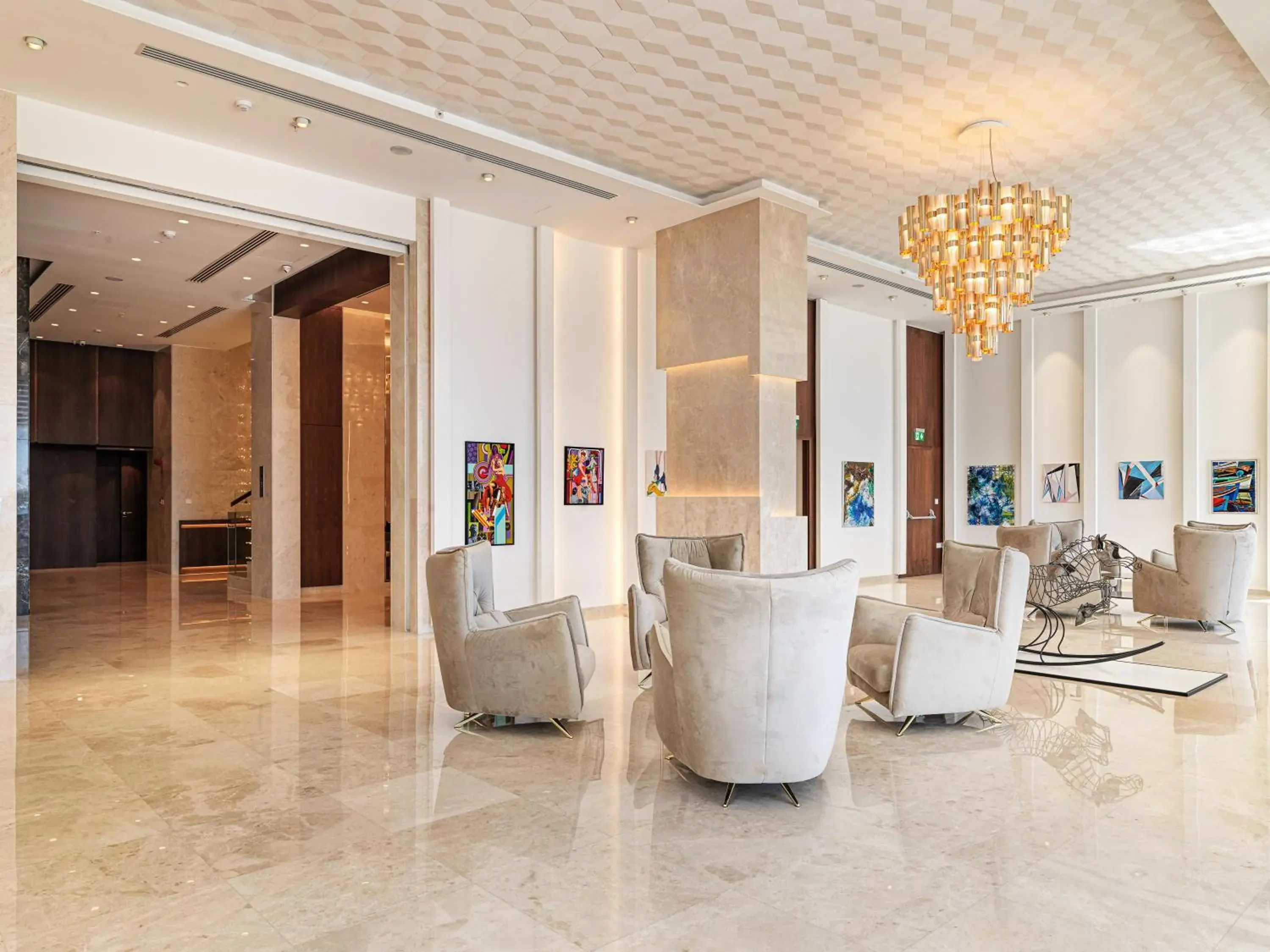 Lobby or reception in The Tower at St Raphael Resort Lobby or reception in The Tower at St Raphael Resort