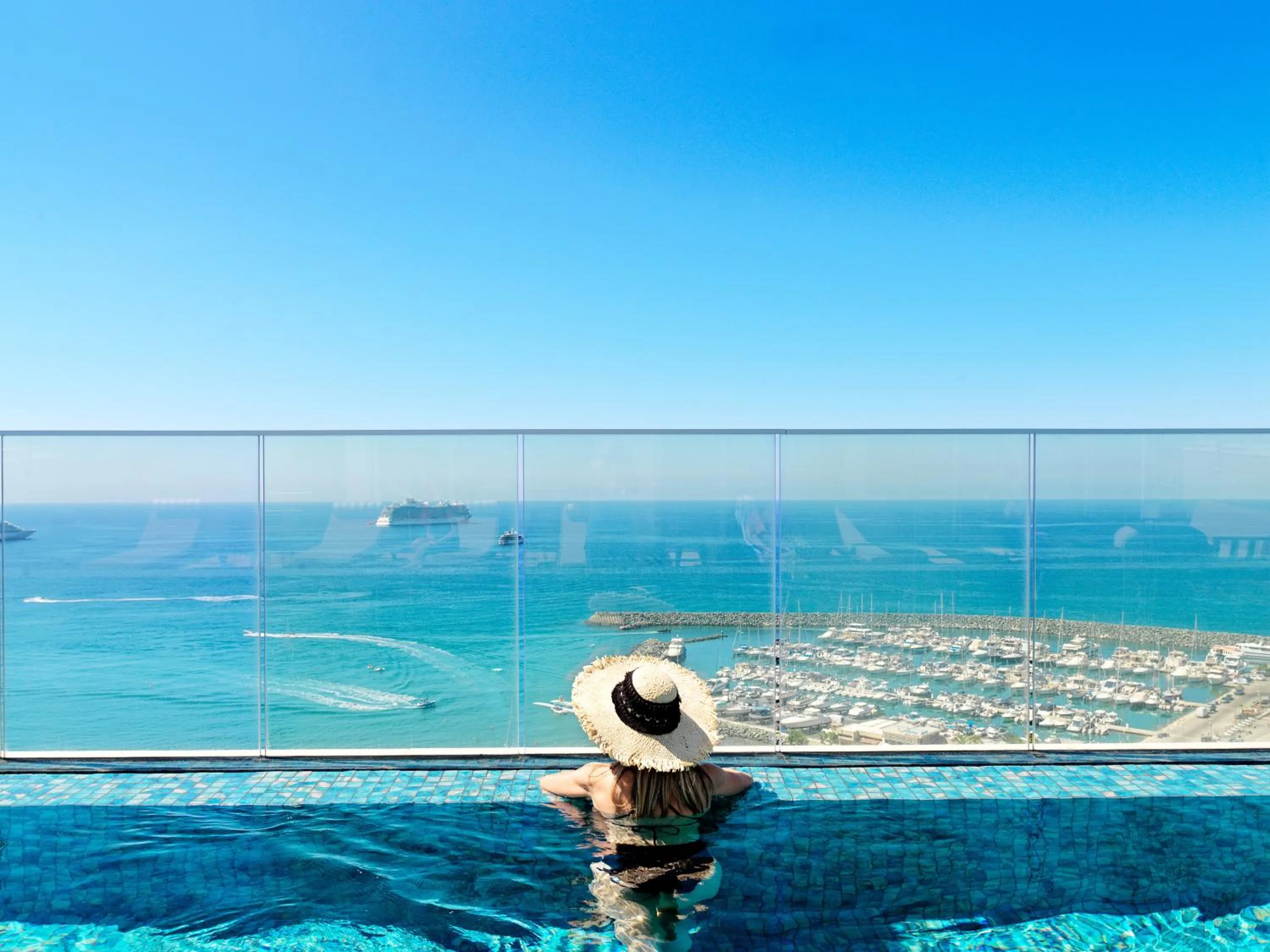 Swimming pool in The Tower at St Raphael Resort