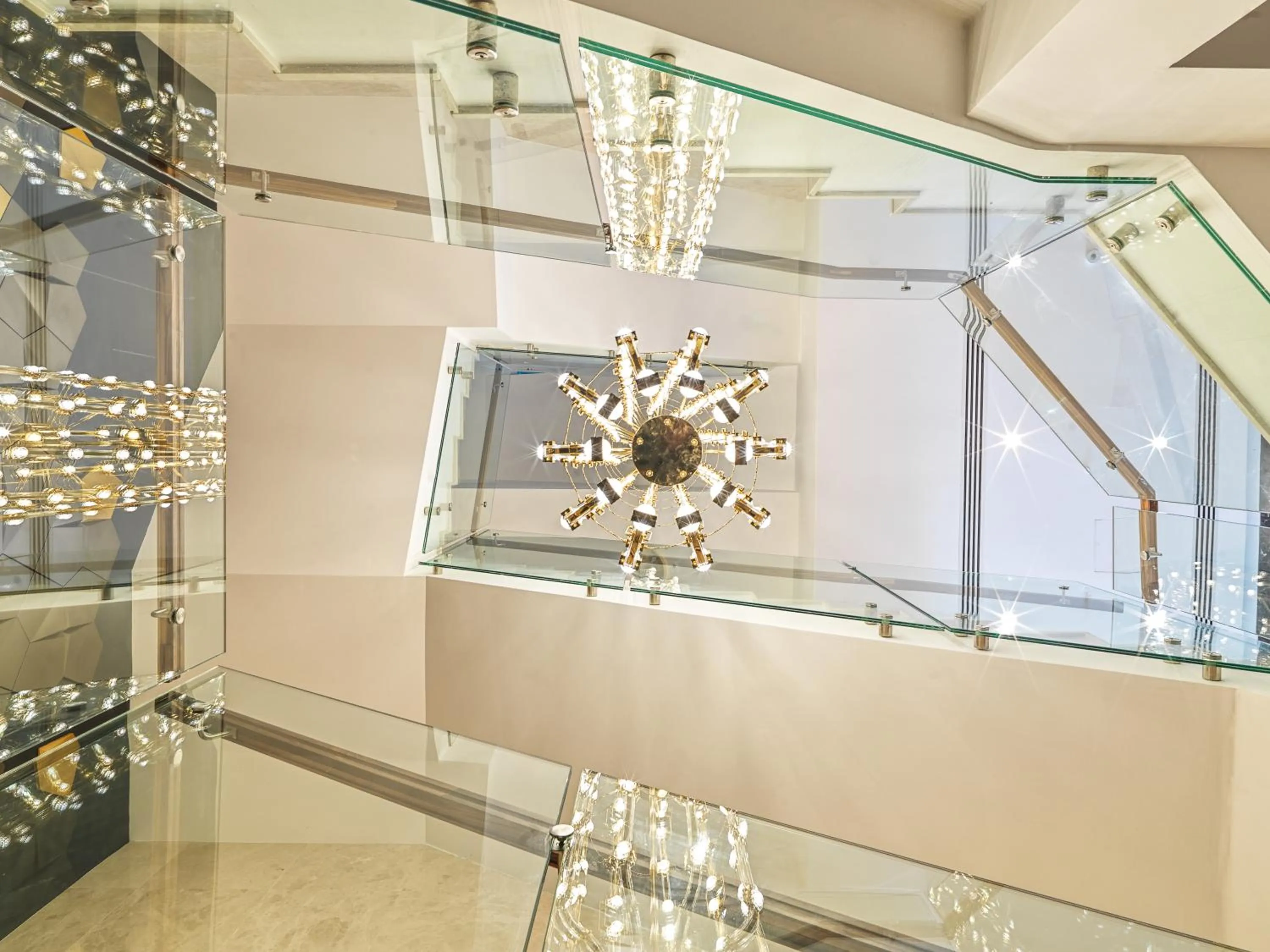 Lobby or reception in The Tower at St Raphael Resort