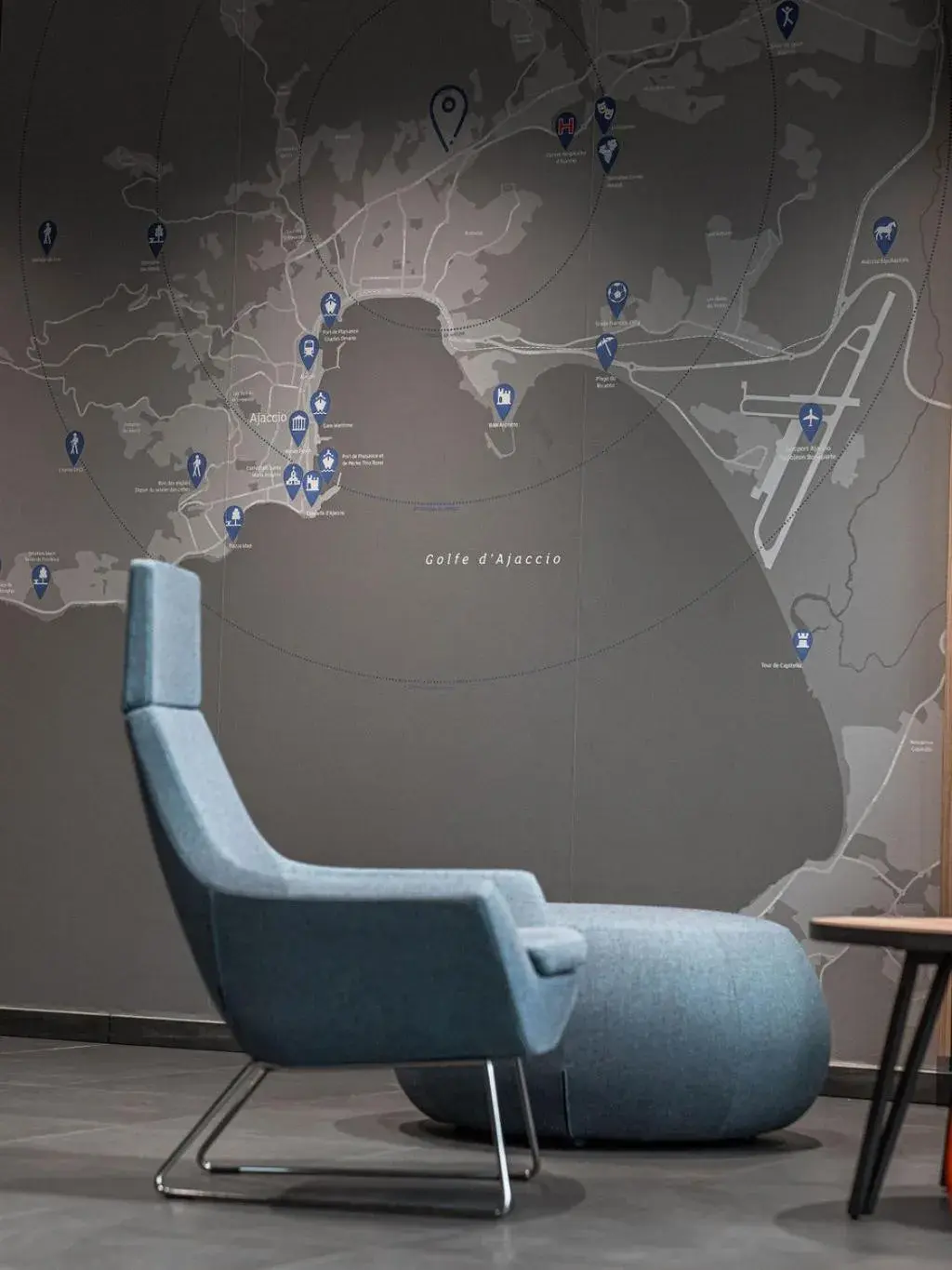 Lobby or reception in Holiday Inn Express Ajaccio by IHG Lobby or reception in Holiday Inn Express Ajaccio by IHG