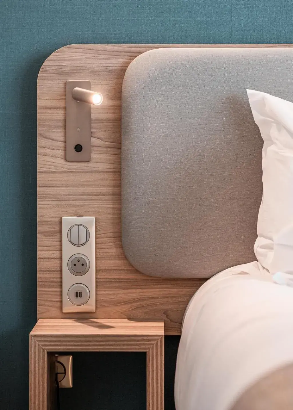 Bed in Holiday Inn Express Ajaccio by IHG Bed in Holiday Inn Express Ajaccio by IHG