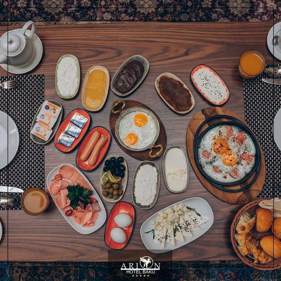 Breakfast in Arion Hotel Baku