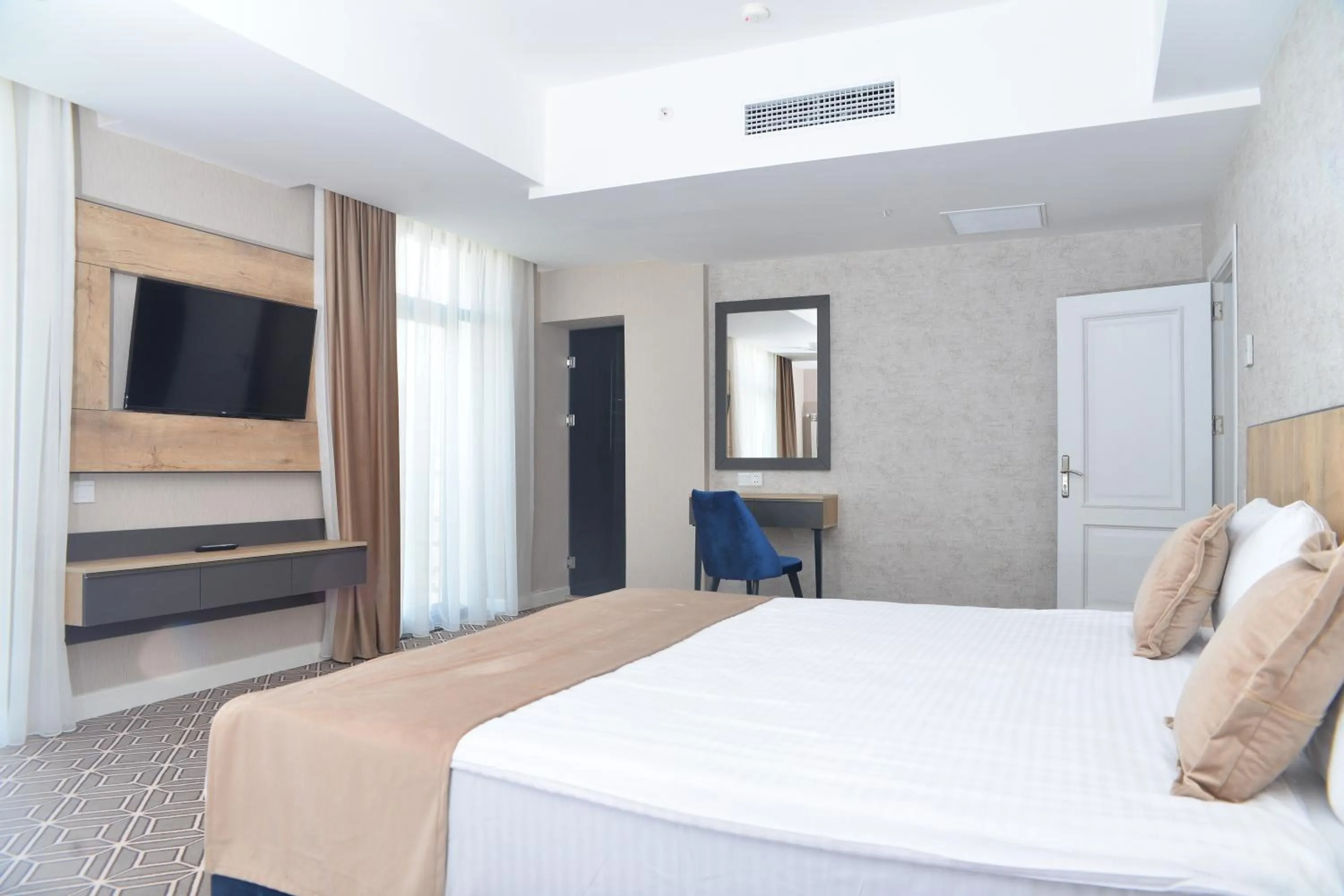 Bed in Arion Hotel Baku