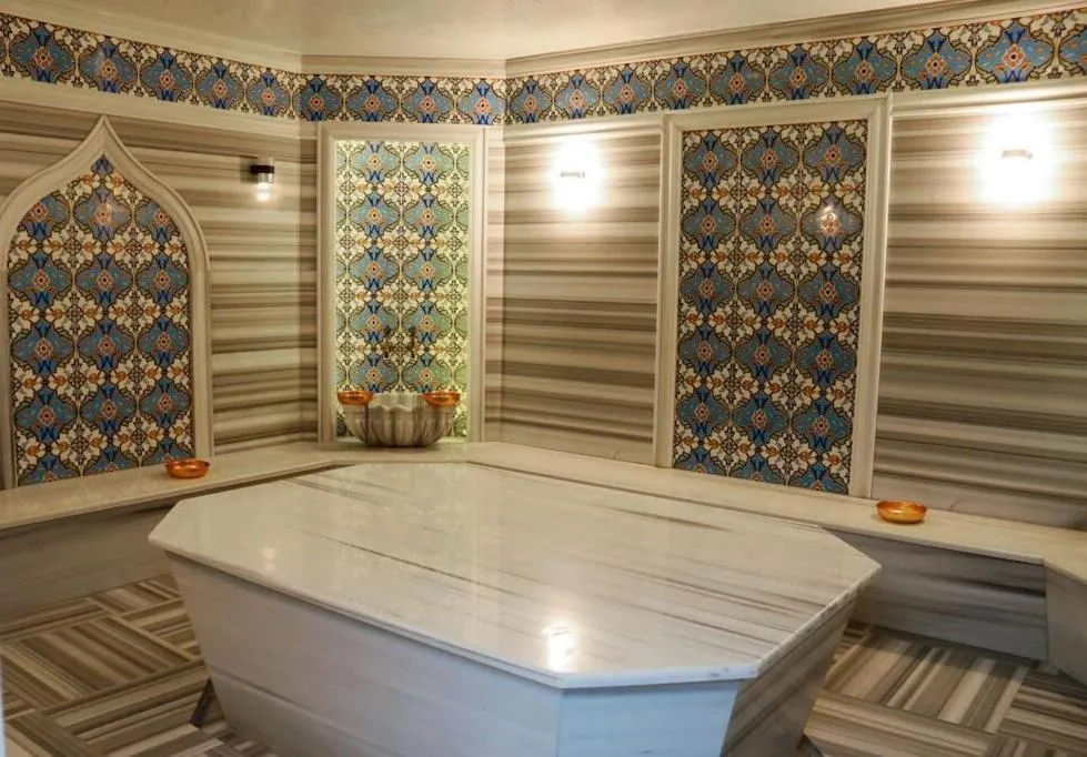 Steam room in Arion Hotel Baku