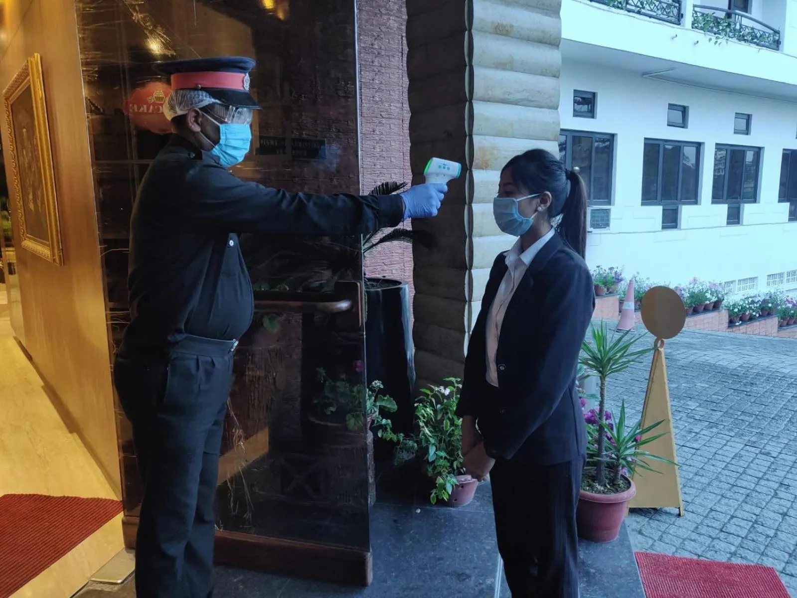 Staff in Hotel Polo Towers Shillong