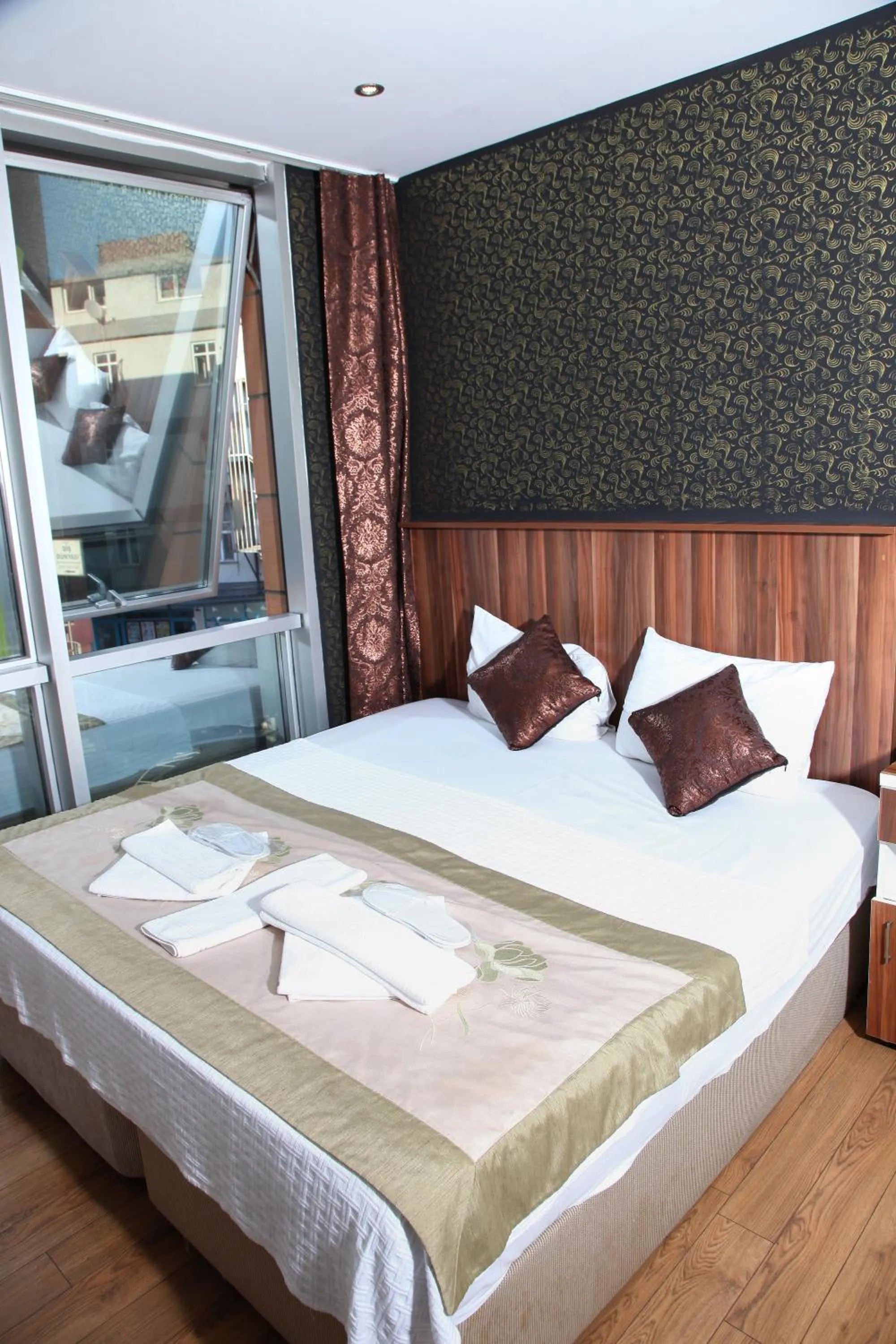 Bed in garden hill hotel