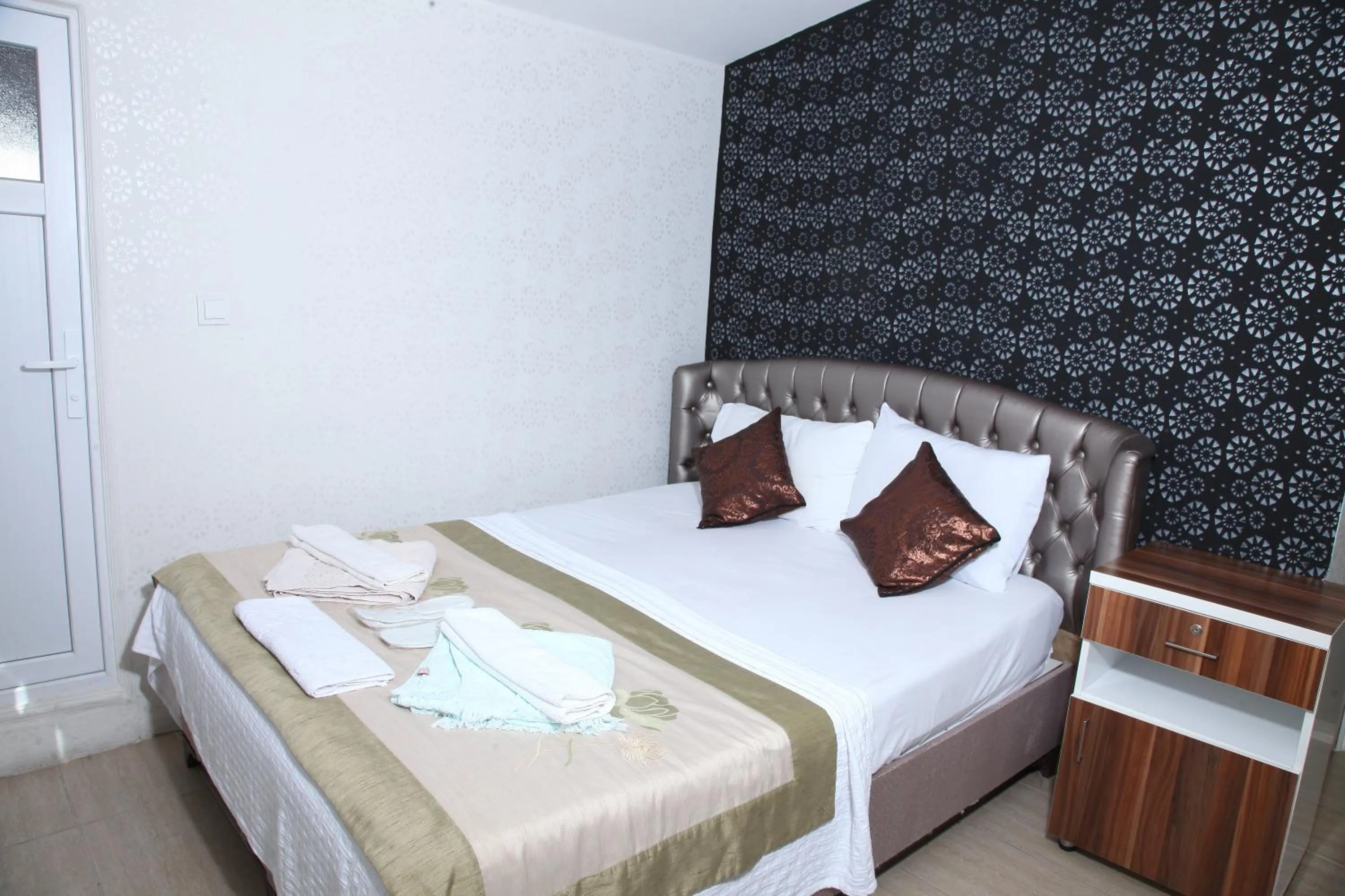 Bed in garden hill hotel