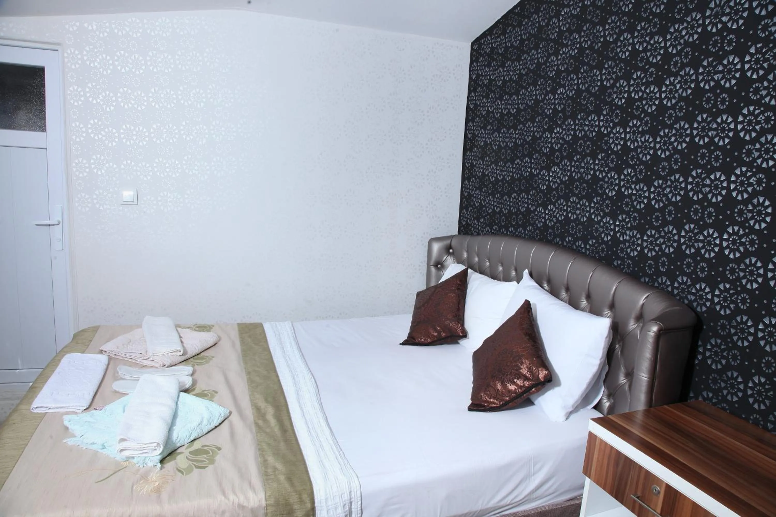 Bed in garden hill hotel