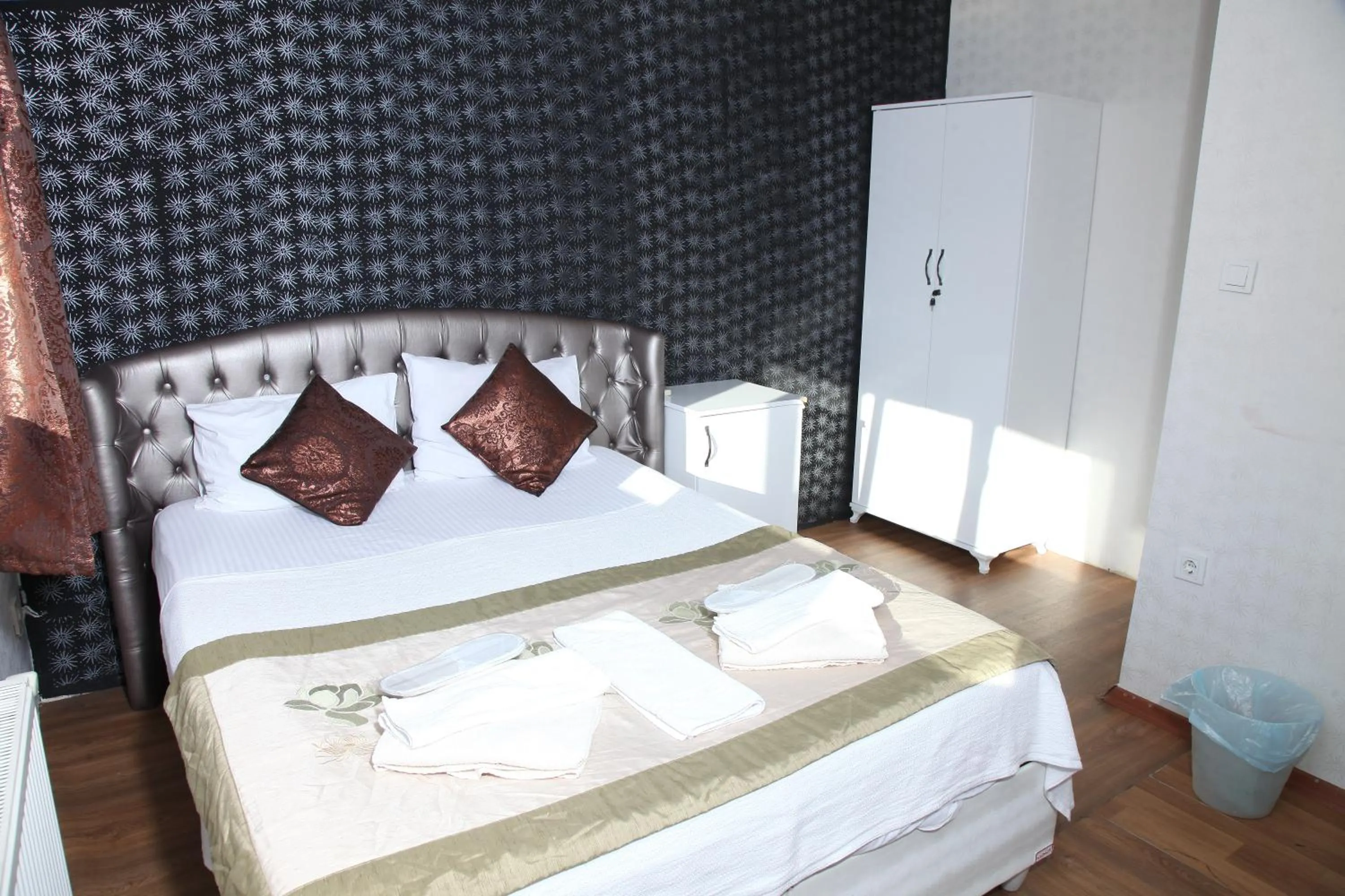 Bed in garden hill hotel