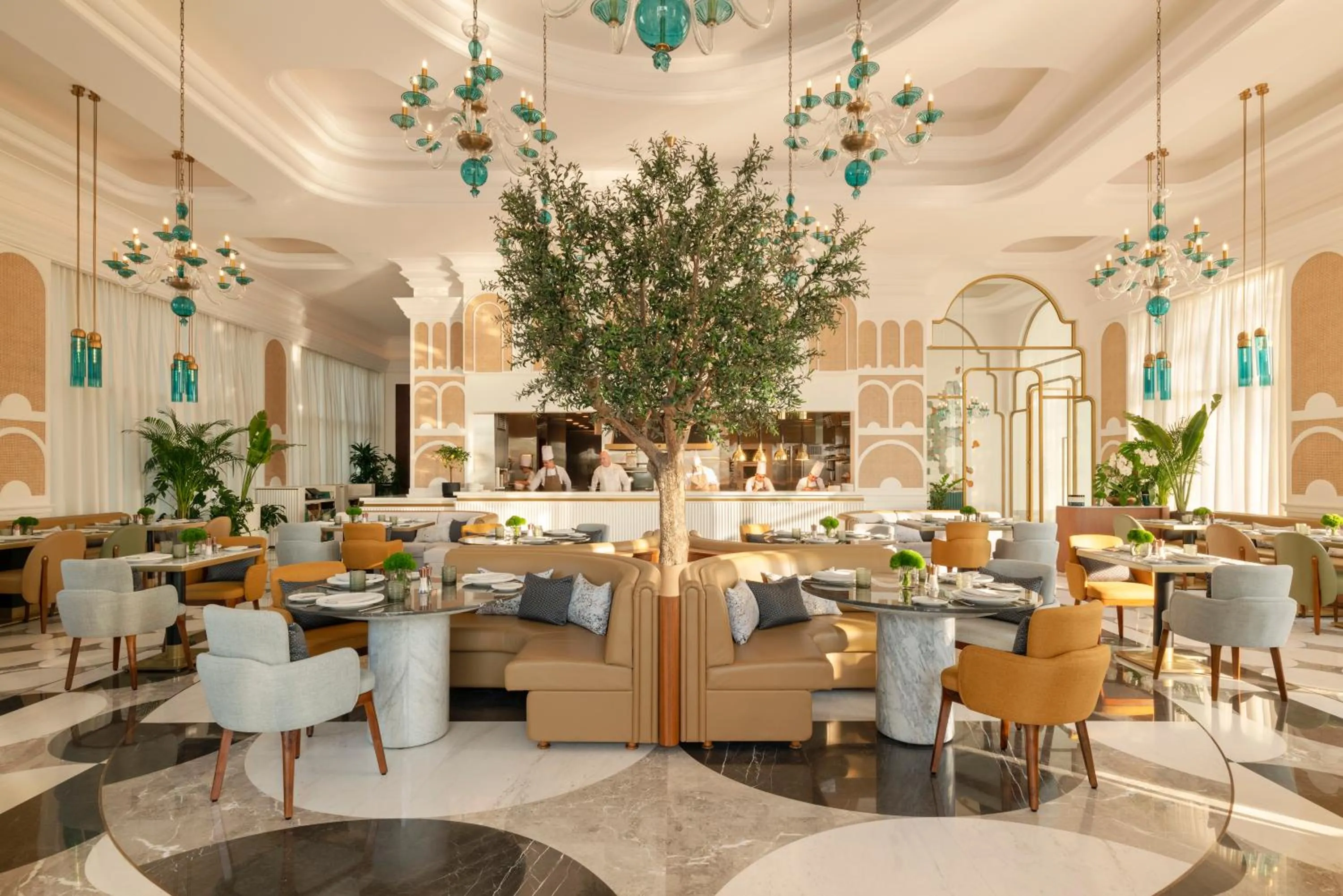 Restaurant/places to eat in Raffles Al Areen Palace Bahrain