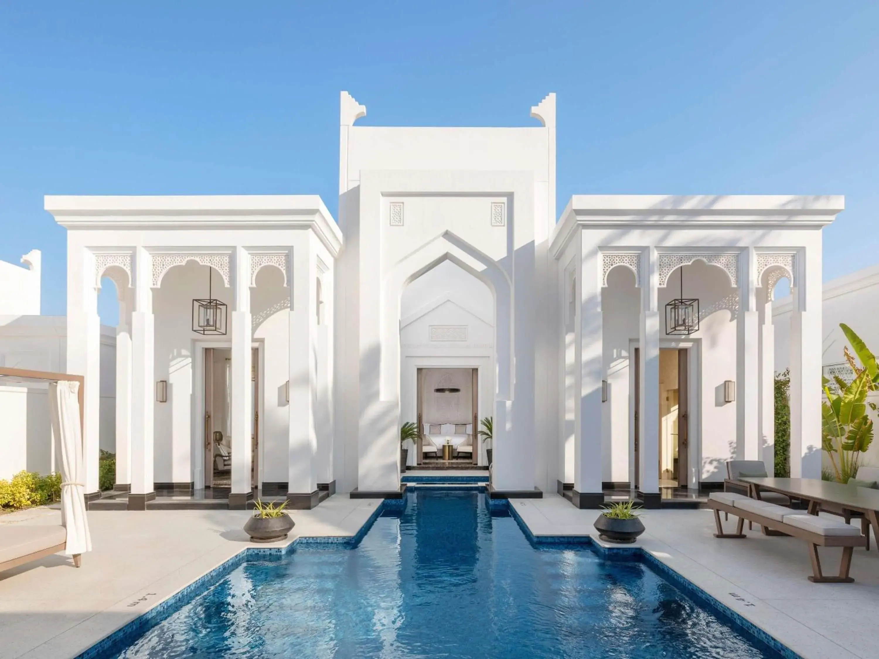 Bedroom in Raffles Al Areen Palace Bahrain Bedroom in Raffles Al Areen Palace Bahrain