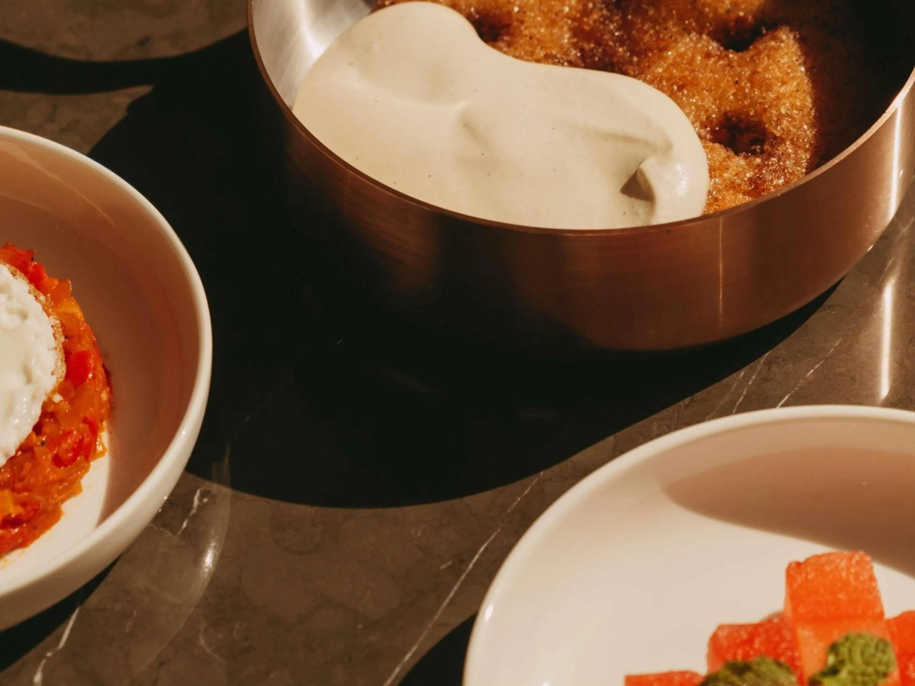 Breakfast in Raffles Al Areen Palace Bahrain