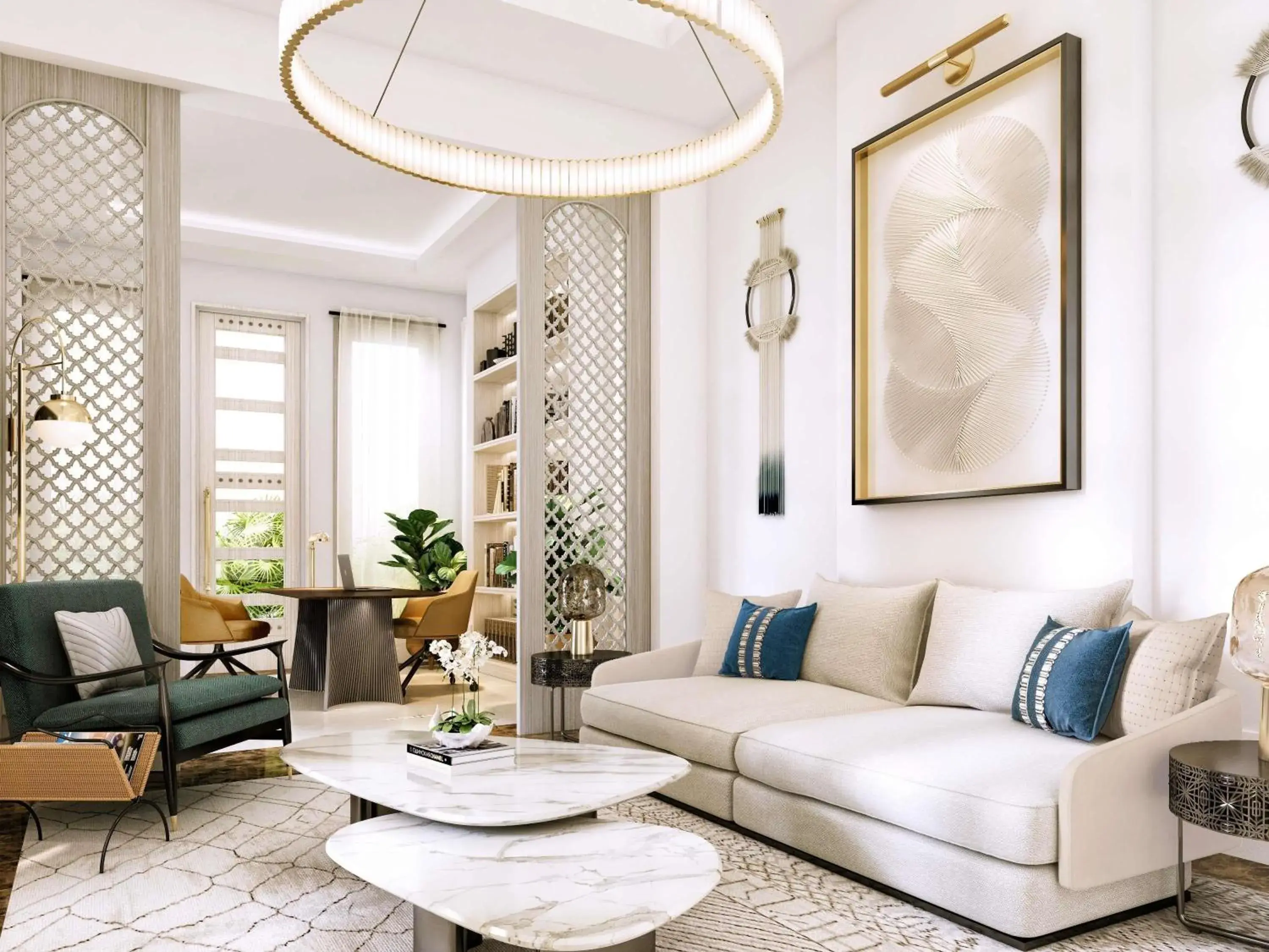 Bedroom in Raffles Al Areen Palace Bahrain Bedroom in Raffles Al Areen Palace Bahrain