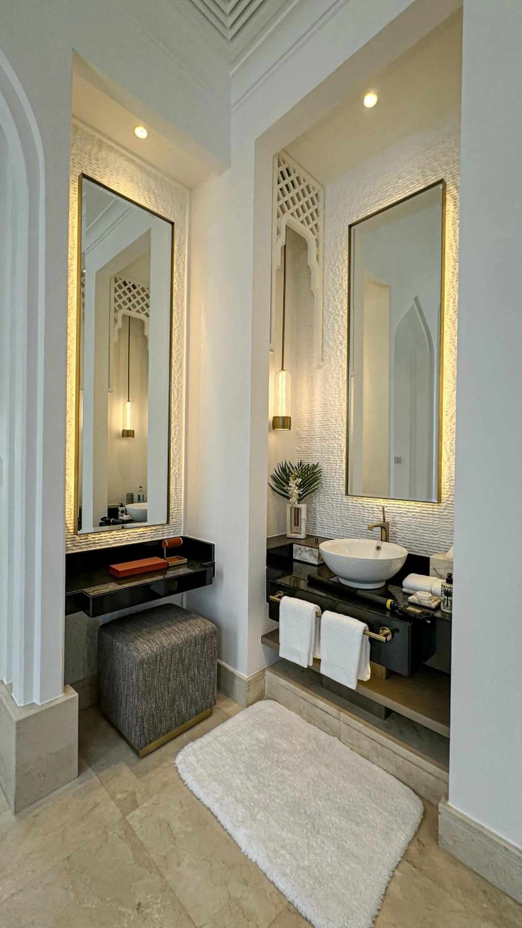 Toilet in Raffles Al Areen Palace Bahrain