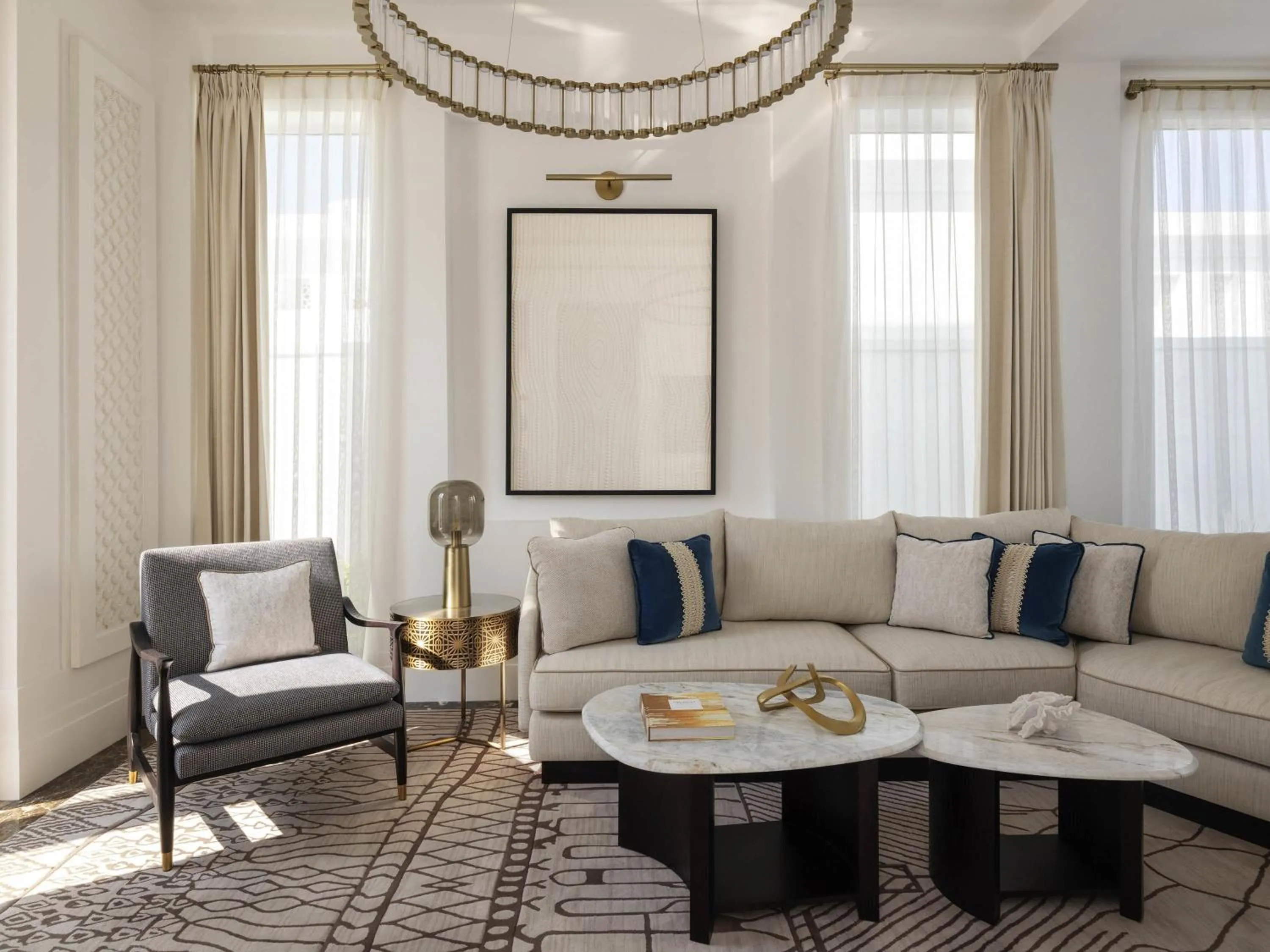 Bedroom in Raffles Al Areen Palace Bahrain