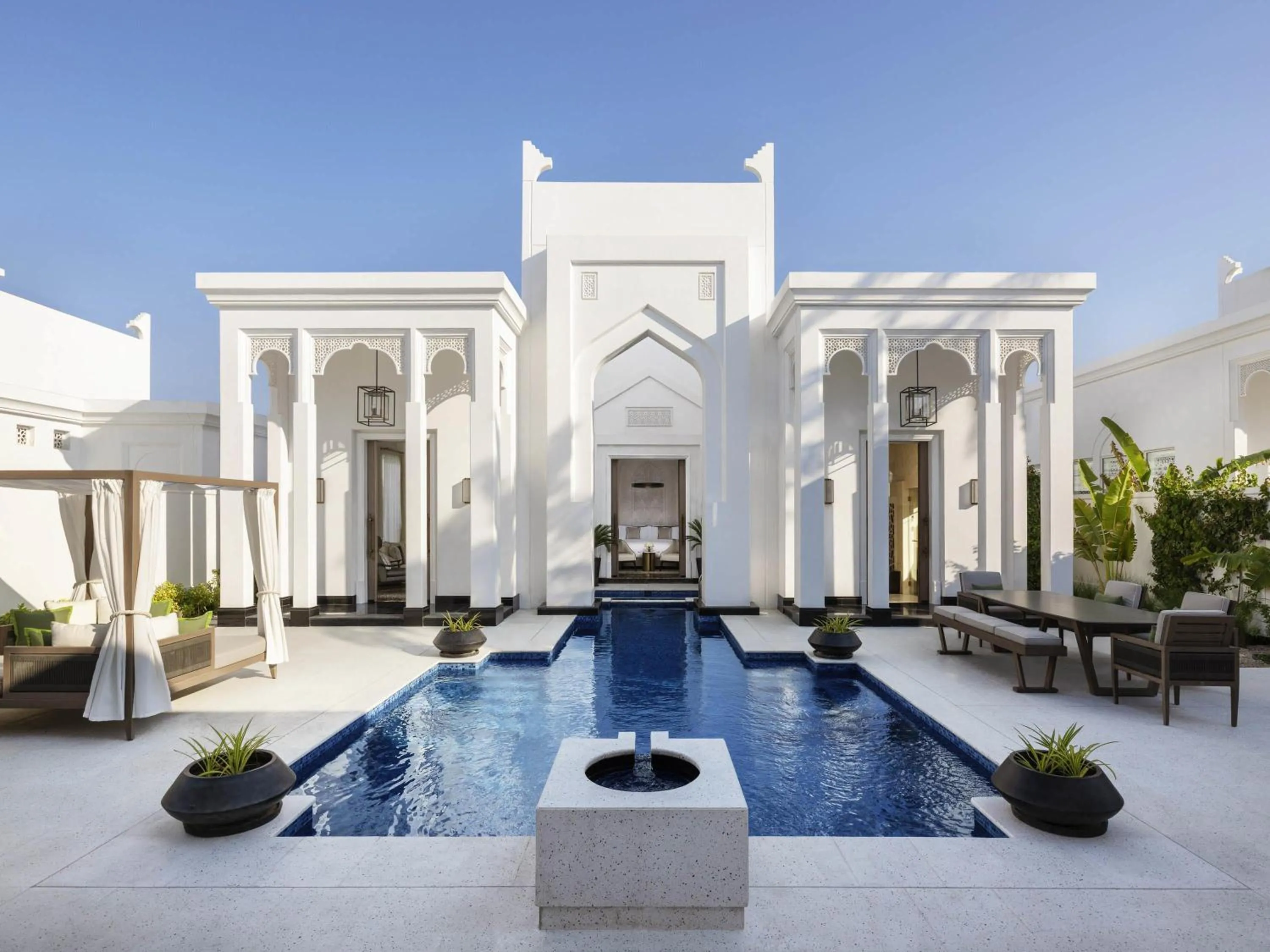 Bedroom in Raffles Al Areen Palace Bahrain