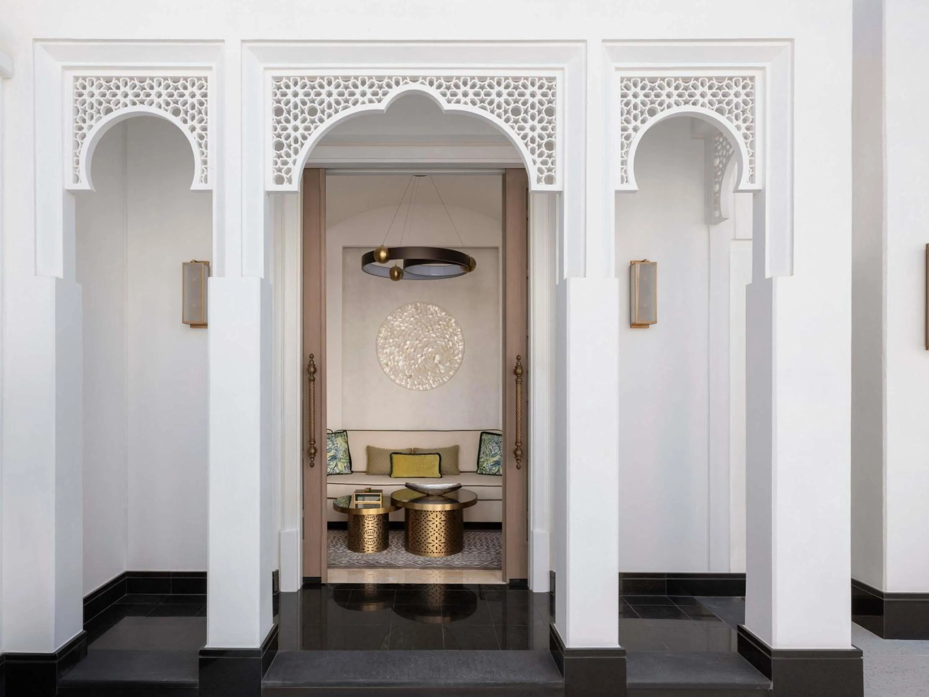 Bedroom in Raffles Al Areen Palace Bahrain