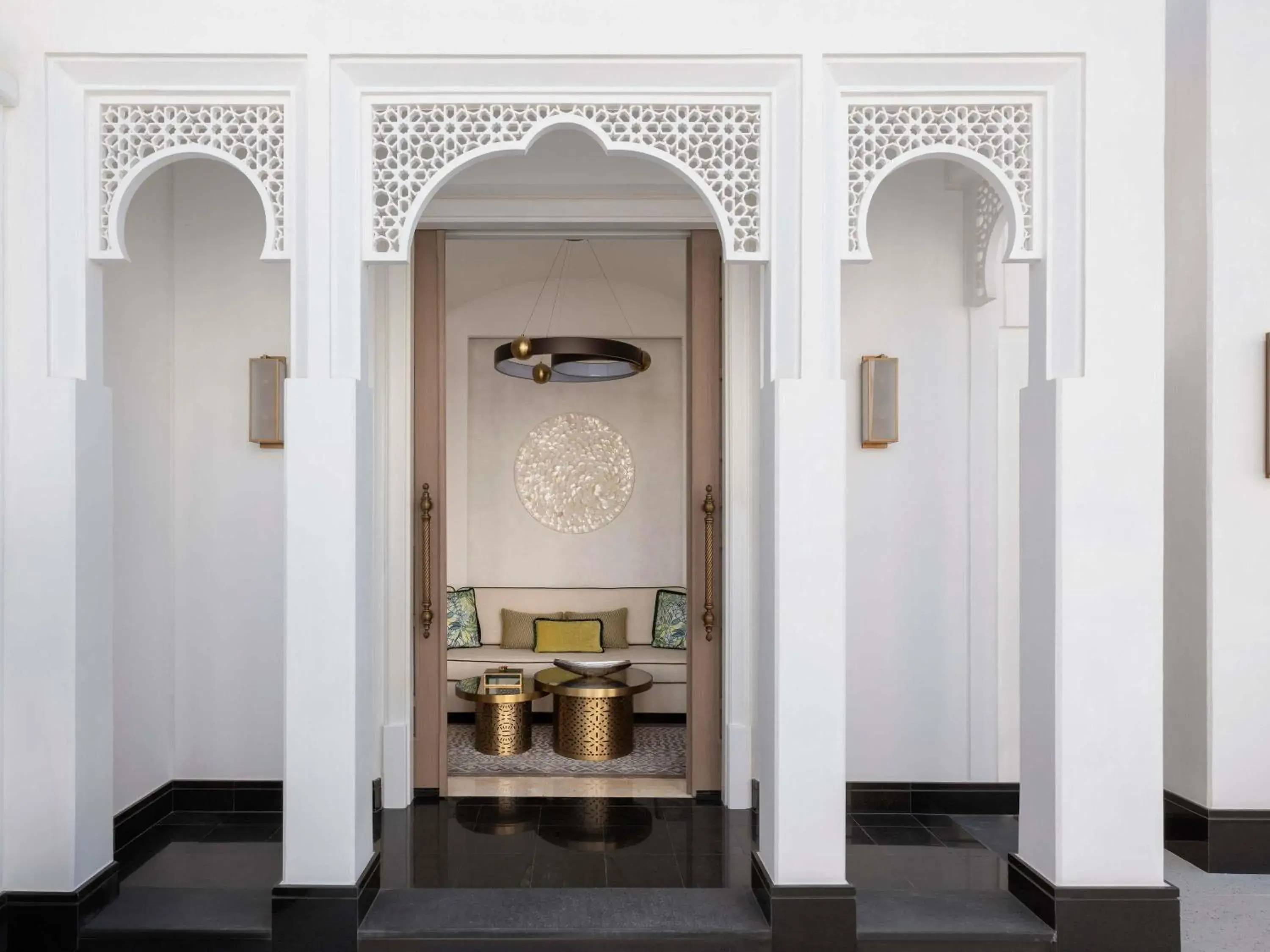 Bedroom in Raffles Al Areen Palace Bahrain Bedroom in Raffles Al Areen Palace Bahrain