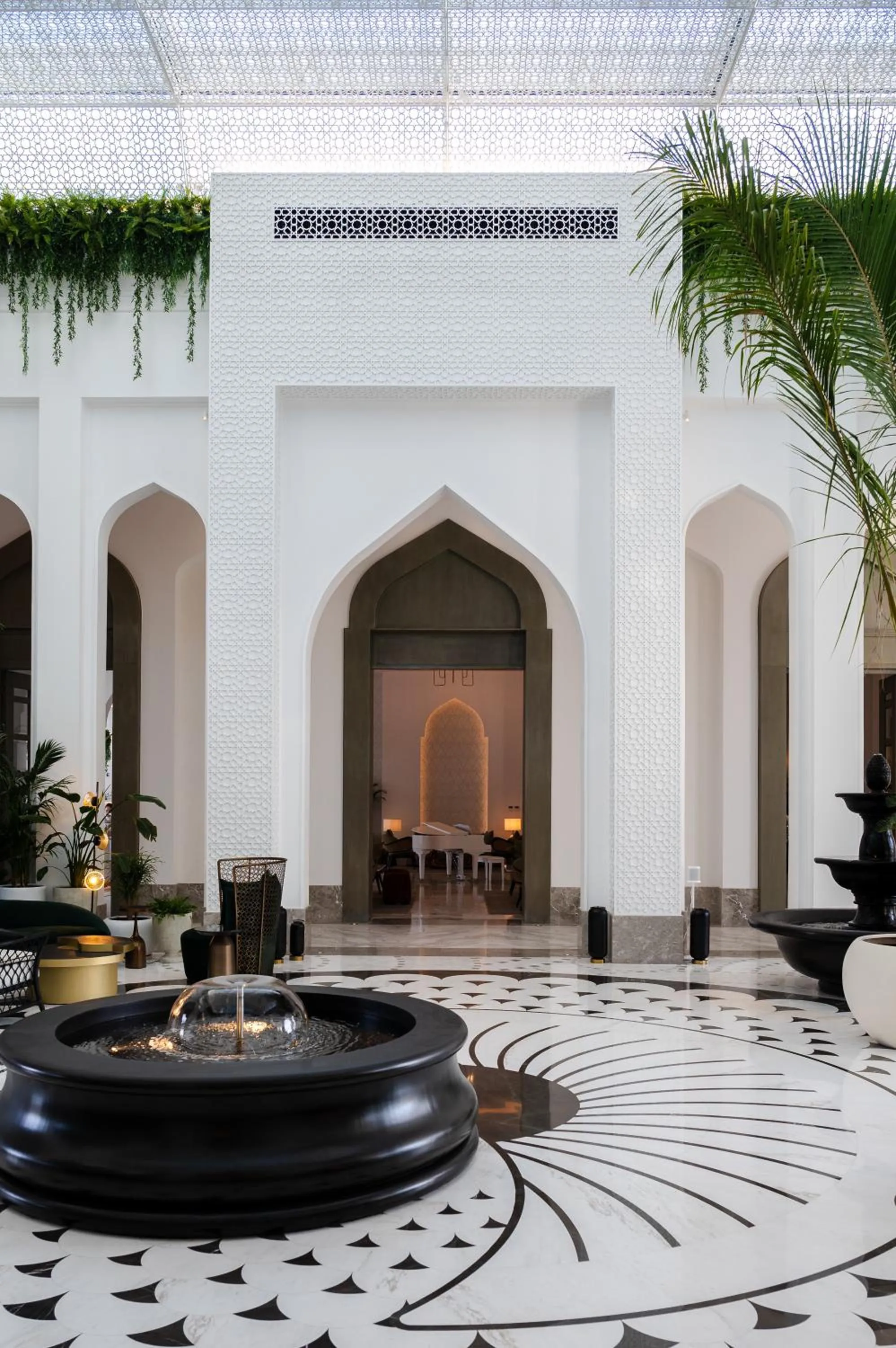 Lobby or reception in Raffles Al Areen Palace Bahrain