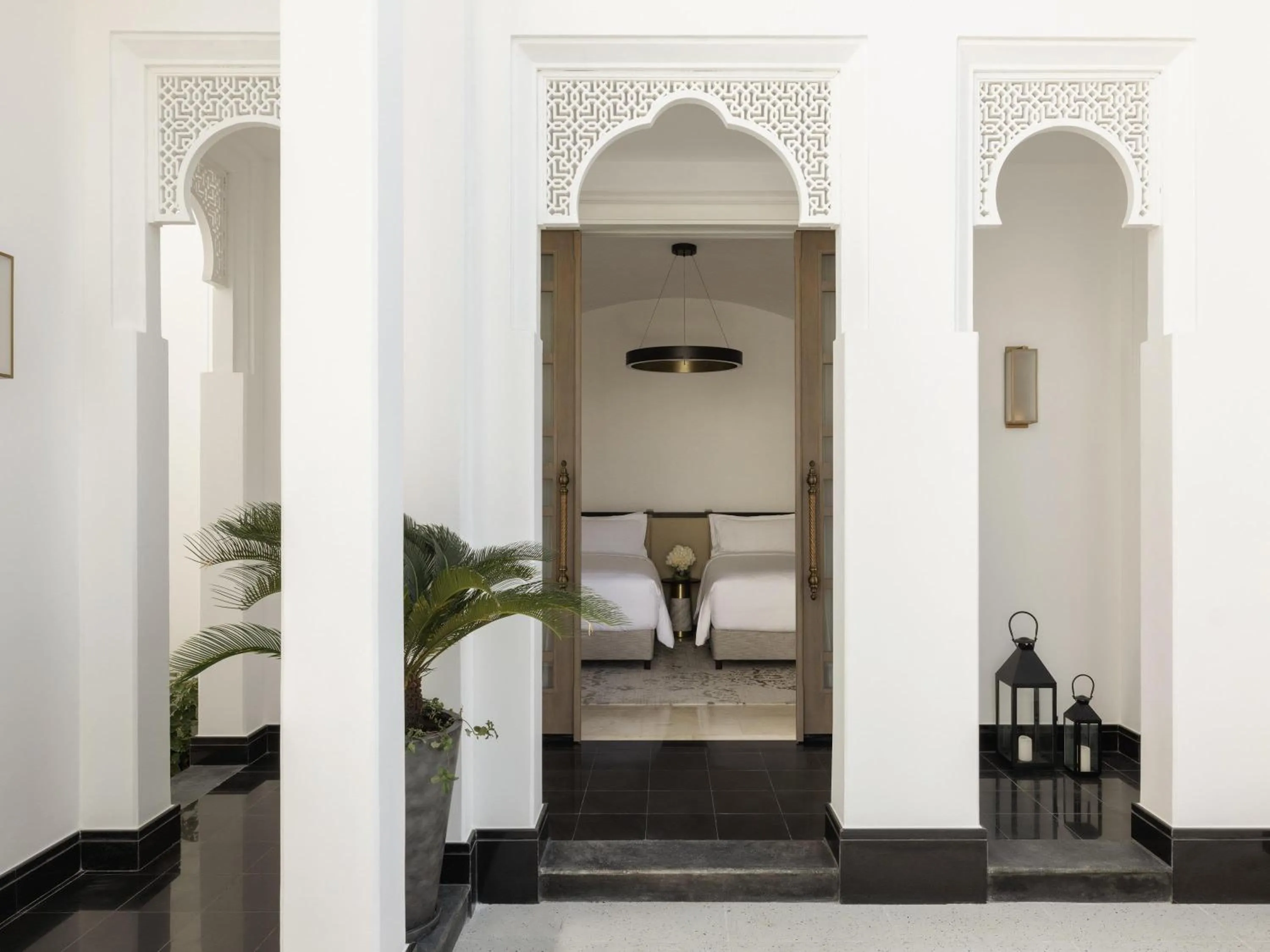 Bedroom in Raffles Al Areen Palace Bahrain