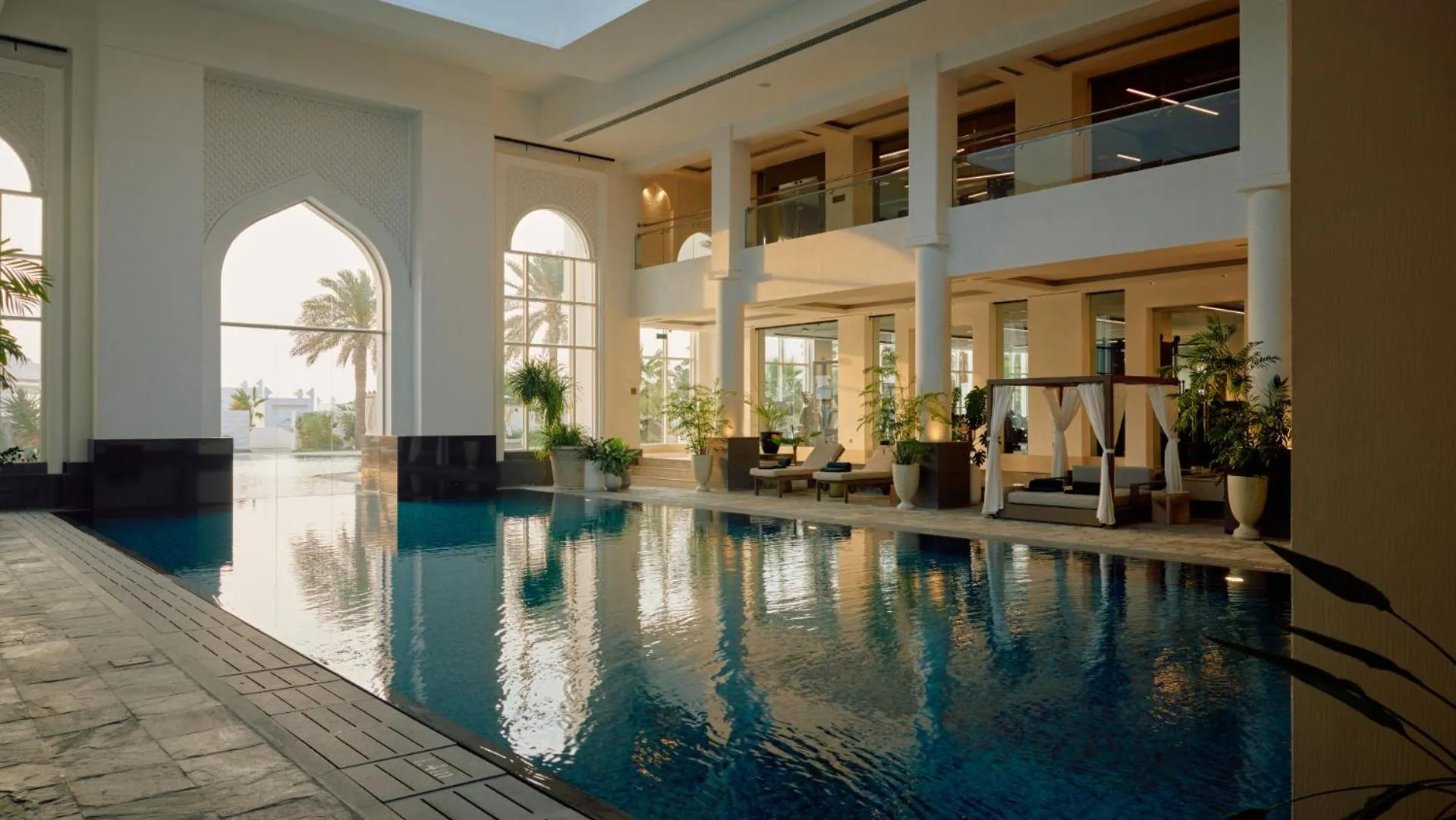Swimming pool in Raffles Al Areen Palace Bahrain