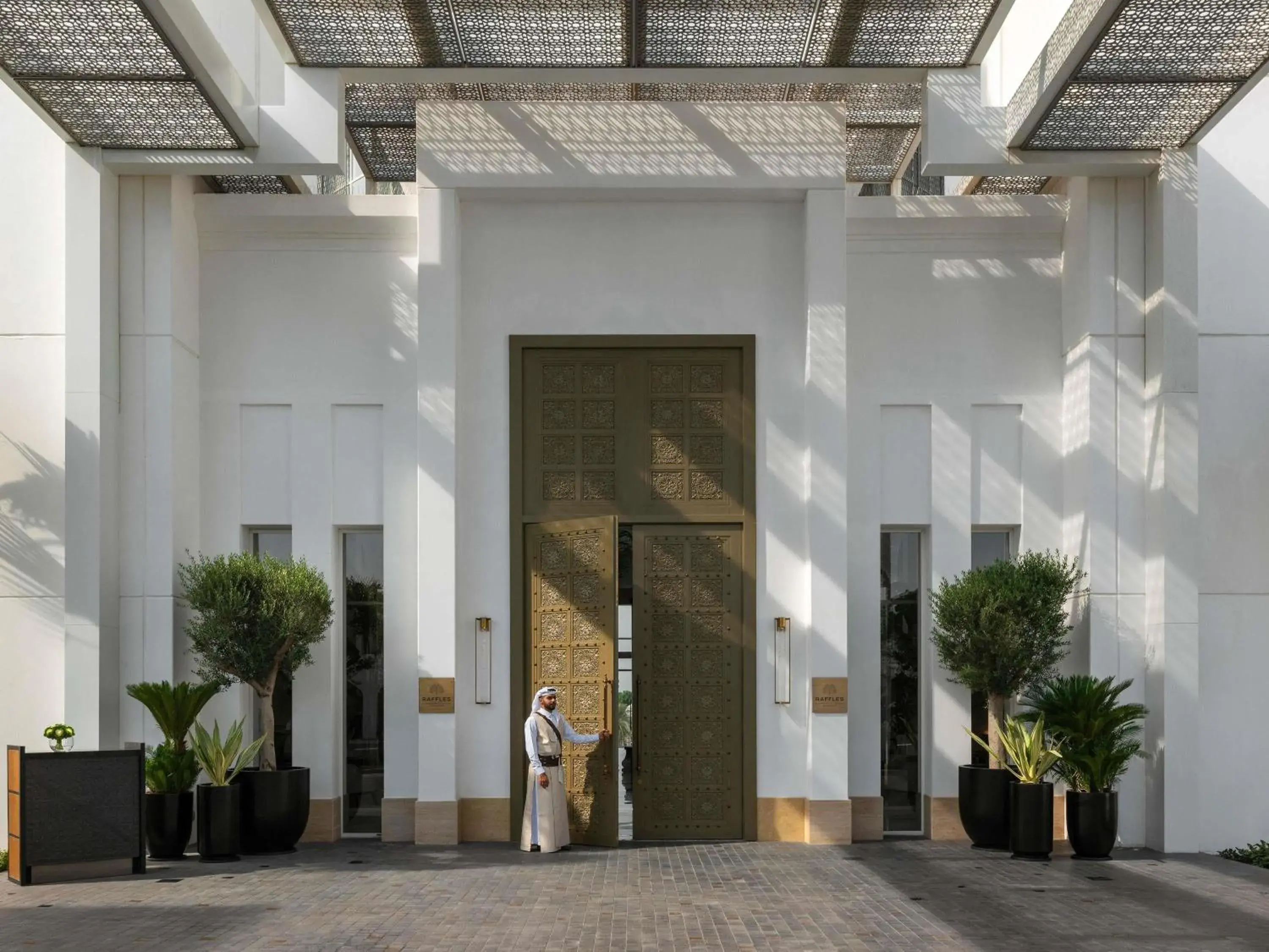 Property building in Raffles Al Areen Palace Bahrain Property building in Raffles Al Areen Palace Bahrain