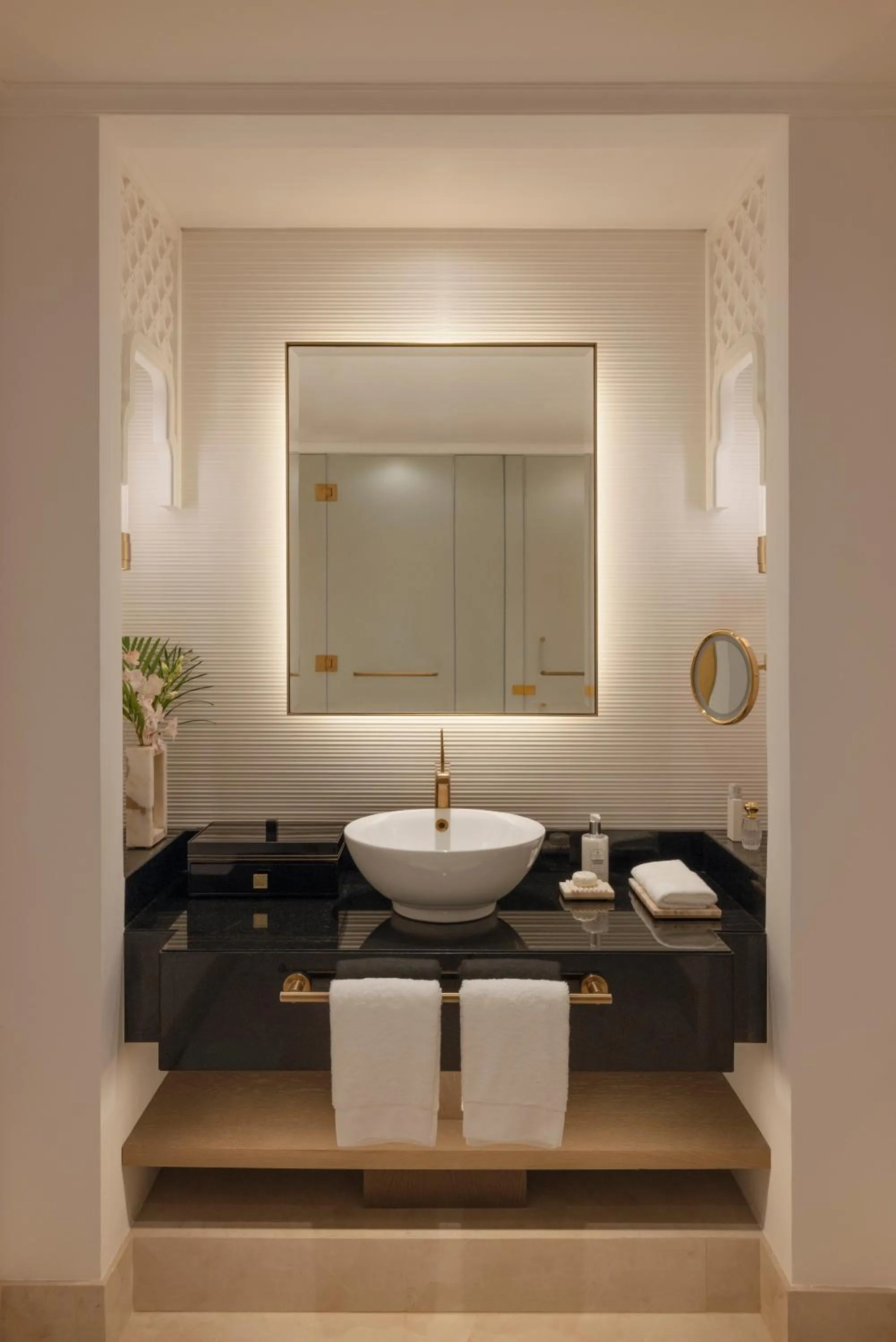 Bathroom in Raffles Al Areen Palace Bahrain