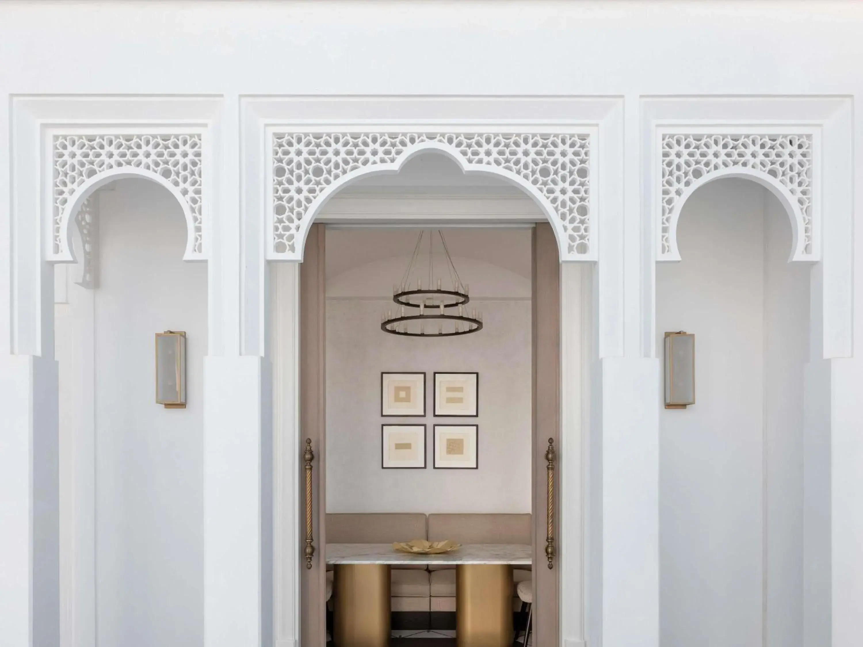 Bedroom in Raffles Al Areen Palace Bahrain Bedroom in Raffles Al Areen Palace Bahrain