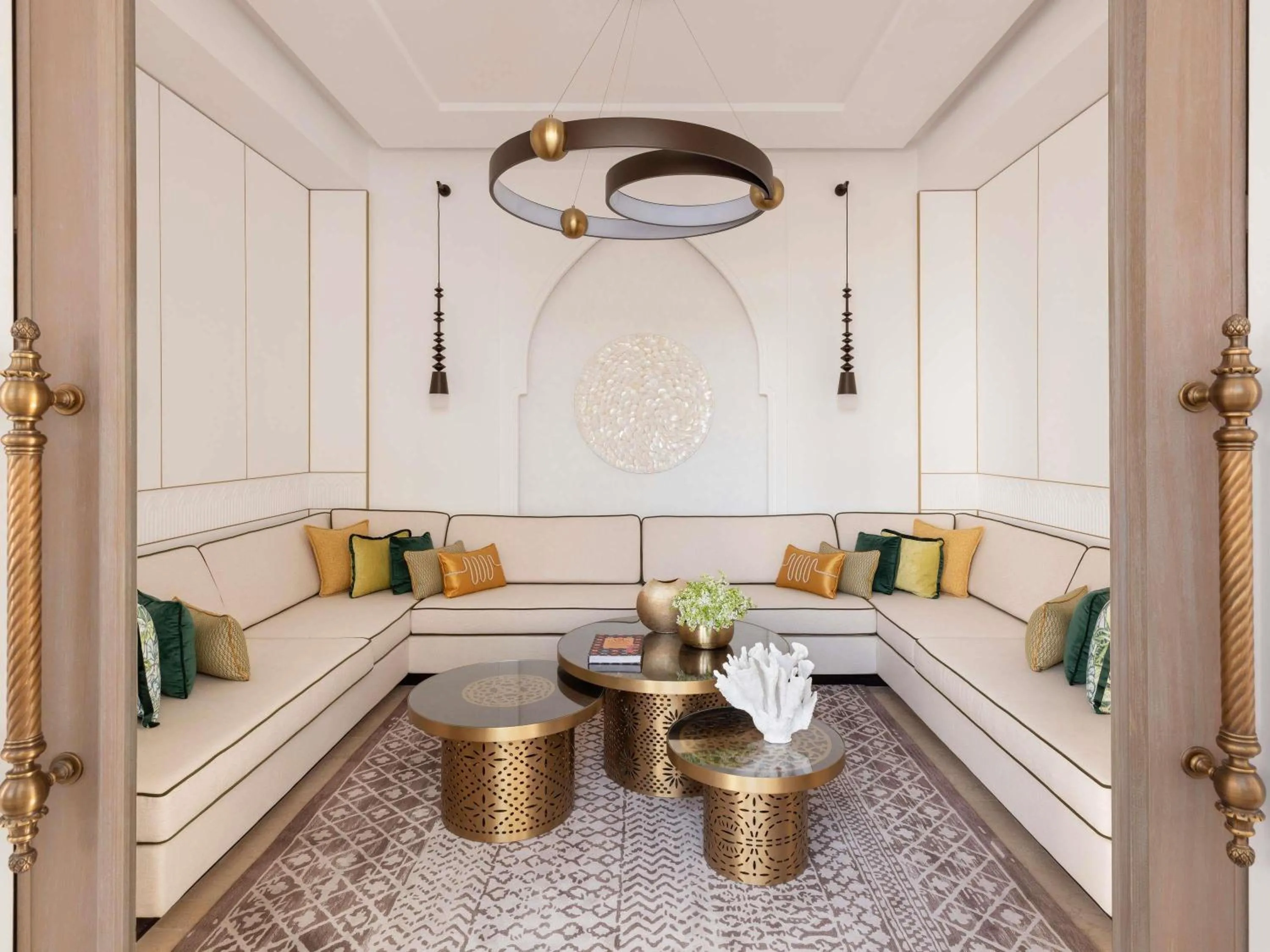 Bedroom in Raffles Al Areen Palace Bahrain