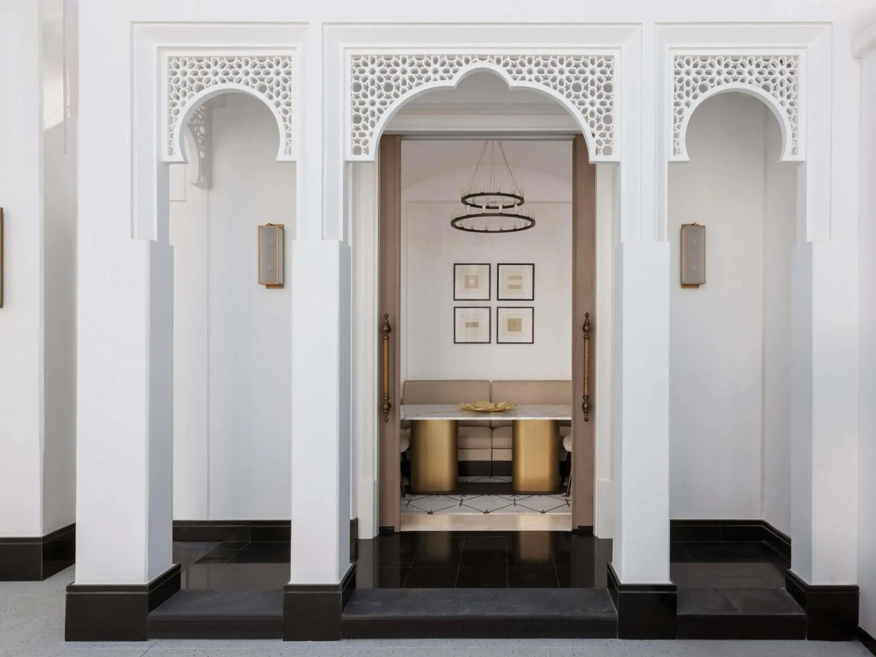 Bedroom in Raffles Al Areen Palace Bahrain Bedroom in Raffles Al Areen Palace Bahrain