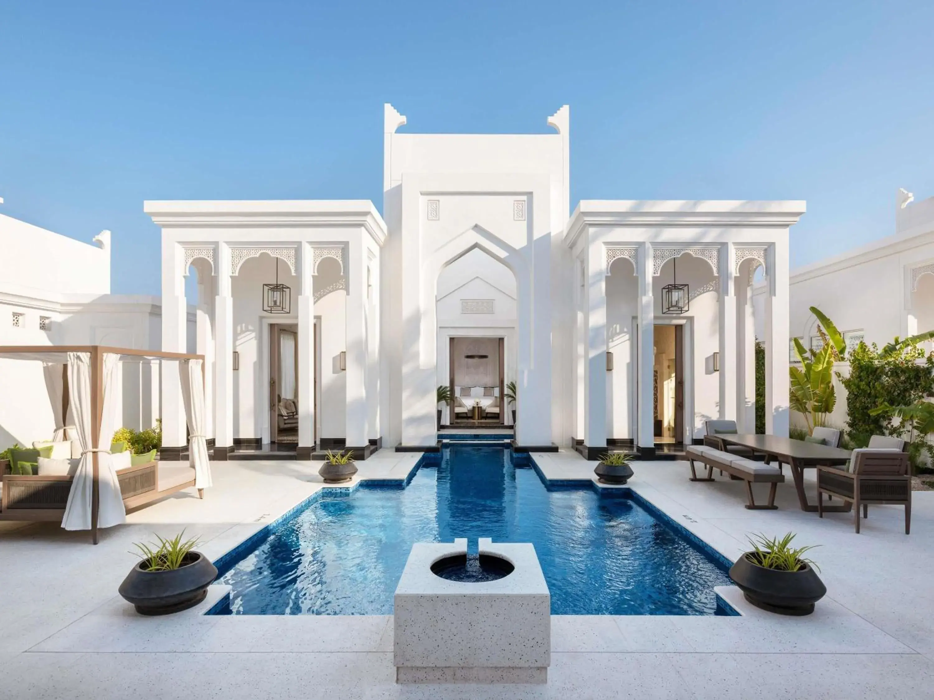 Bedroom in Raffles Al Areen Palace Bahrain Bedroom in Raffles Al Areen Palace Bahrain