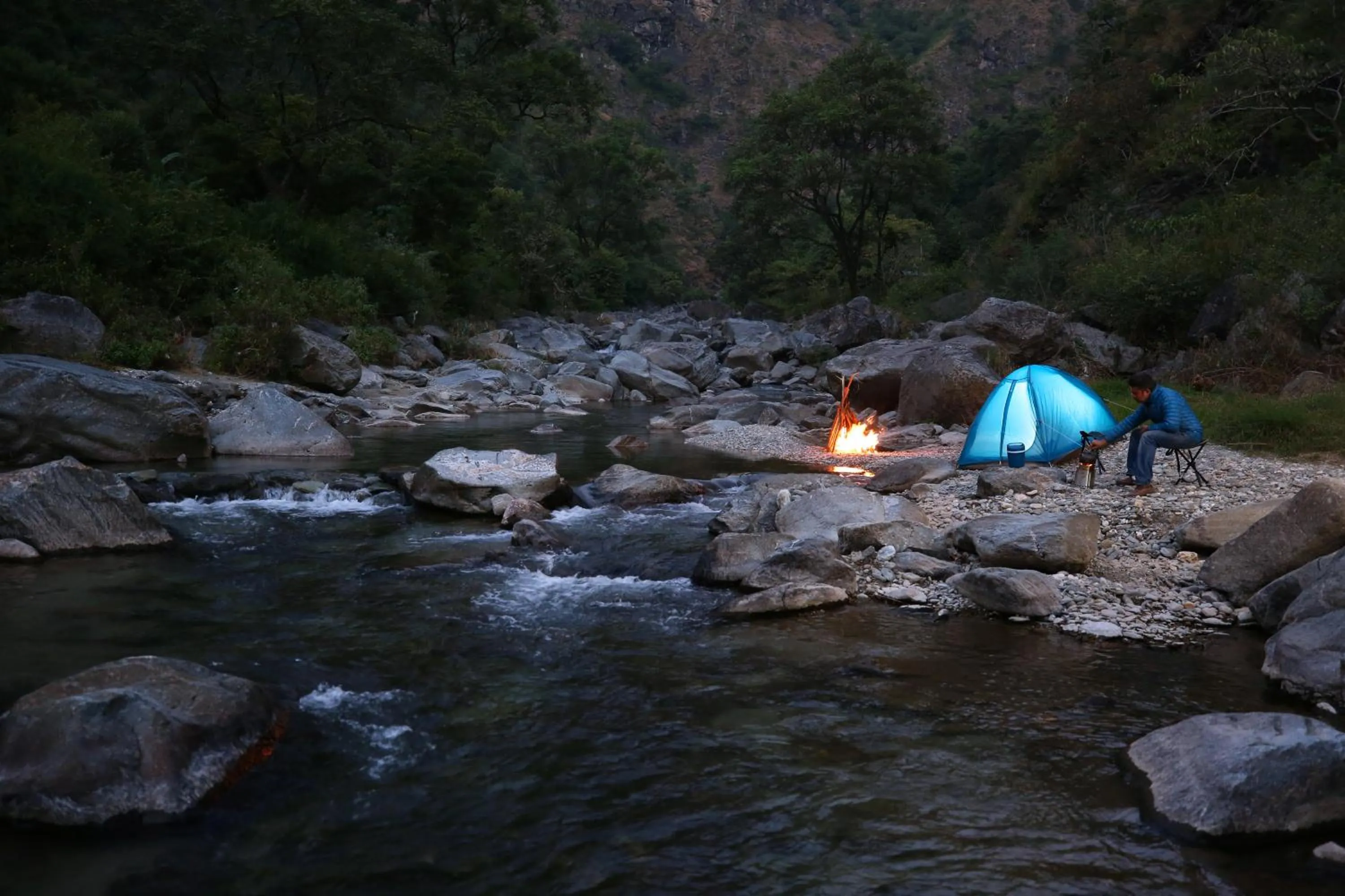 Natural landscape in Soulitude by the Riverside