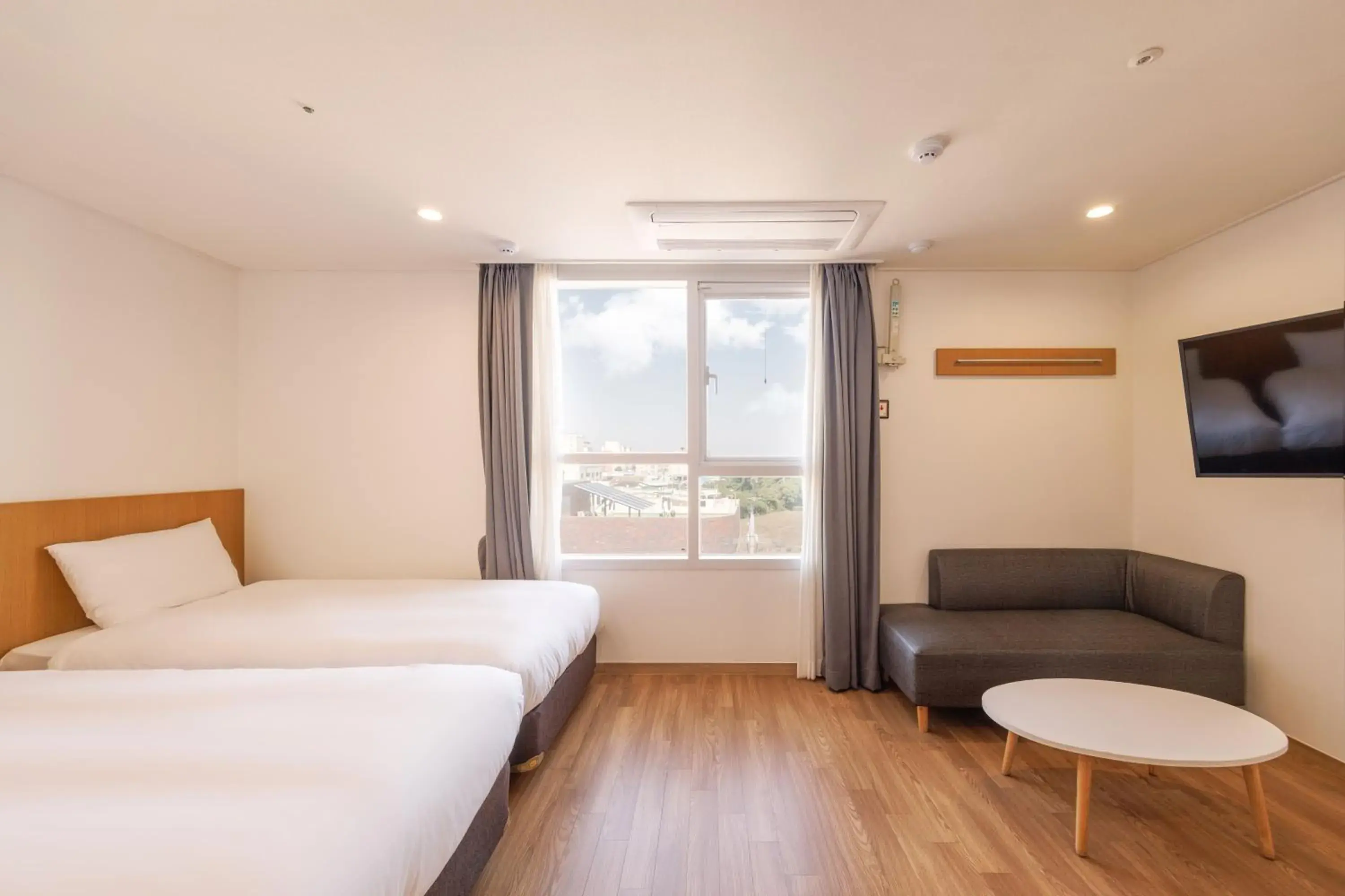 Bed in Kenny Stay Jeju Mosulpo Bed in Kenny Stay Jeju Mosulpo