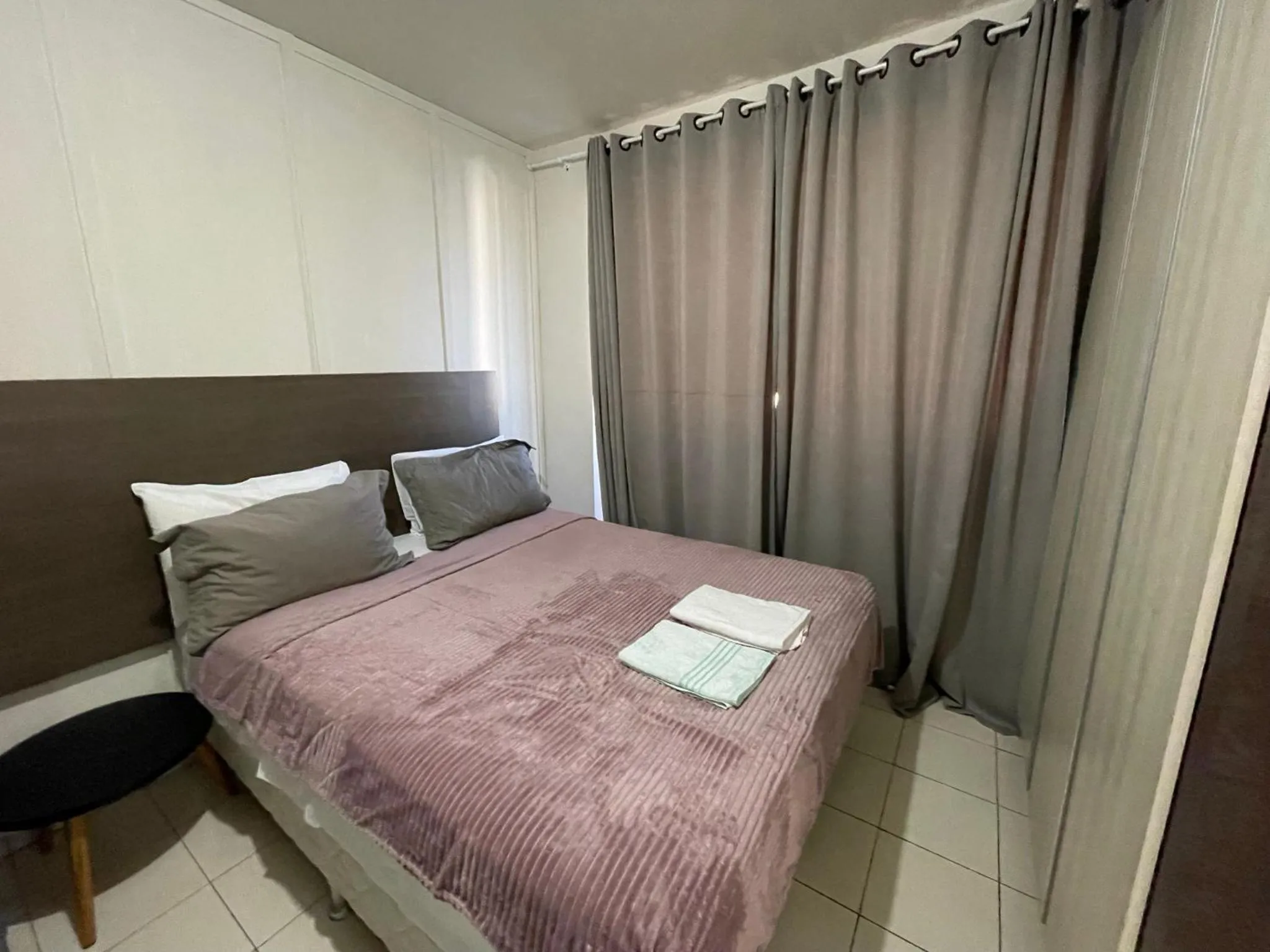 Bedroom, Bed in Link Araranguá