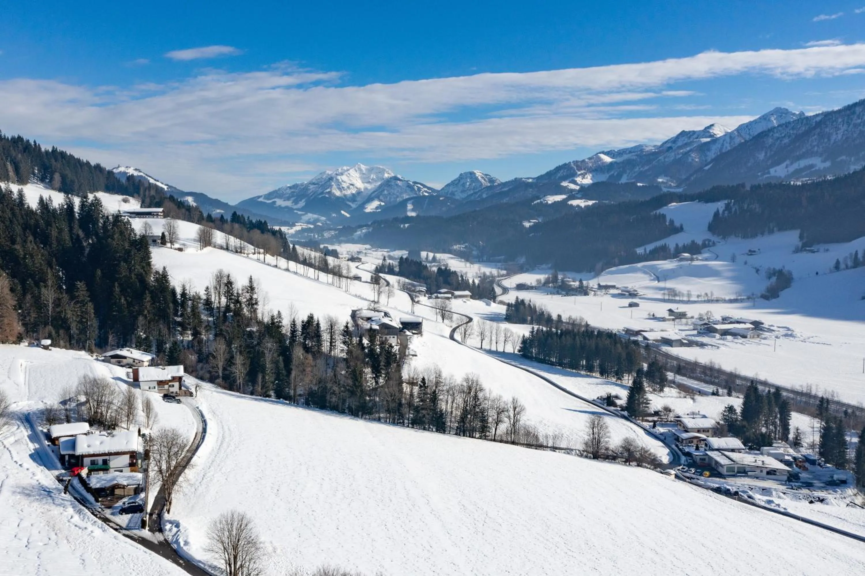 Natural landscape in Sunnseit Lodge - Kitzbüheler Alpen