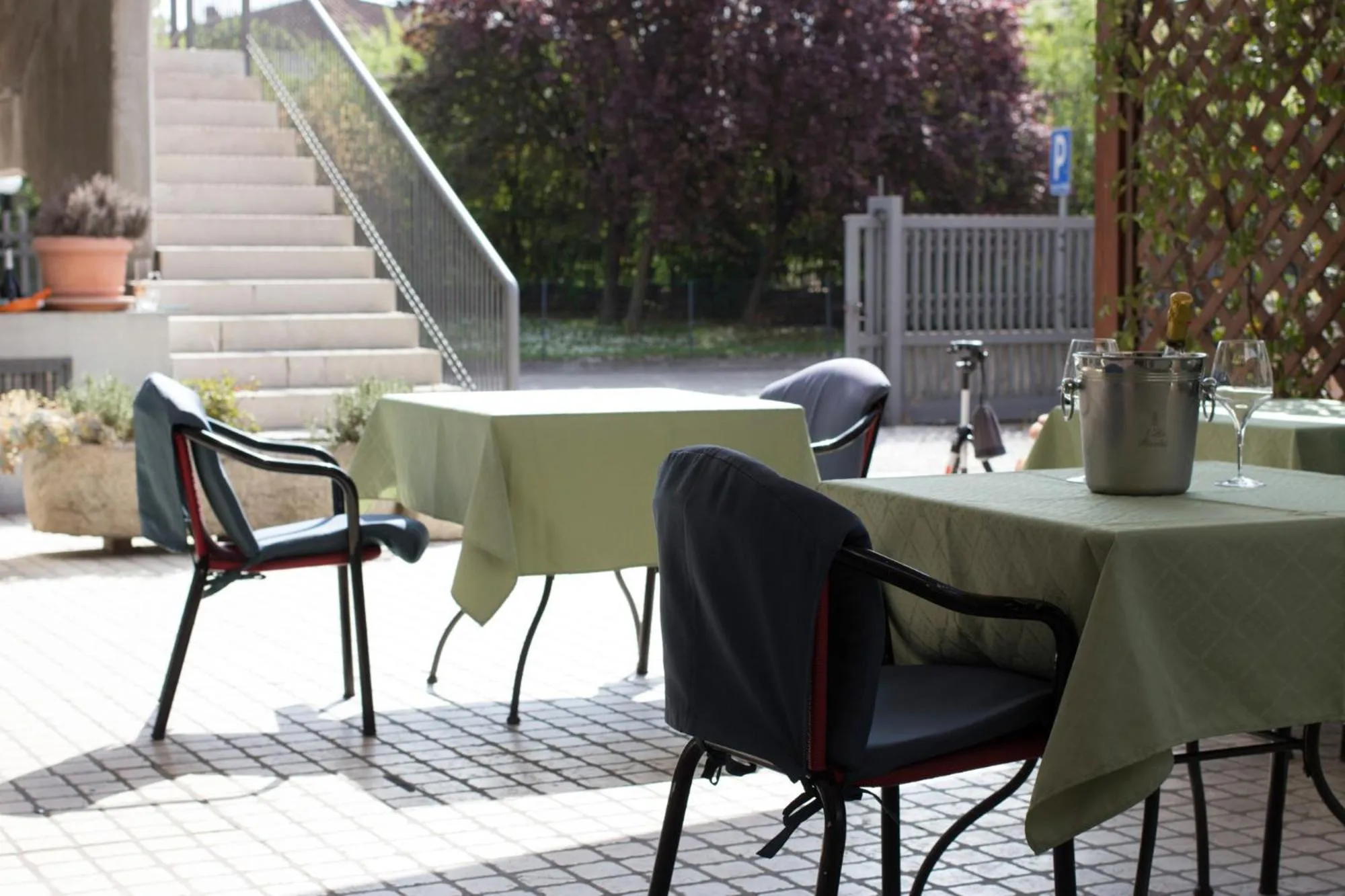 Balcony/Terrace in Hotel Ristorante Brusco
