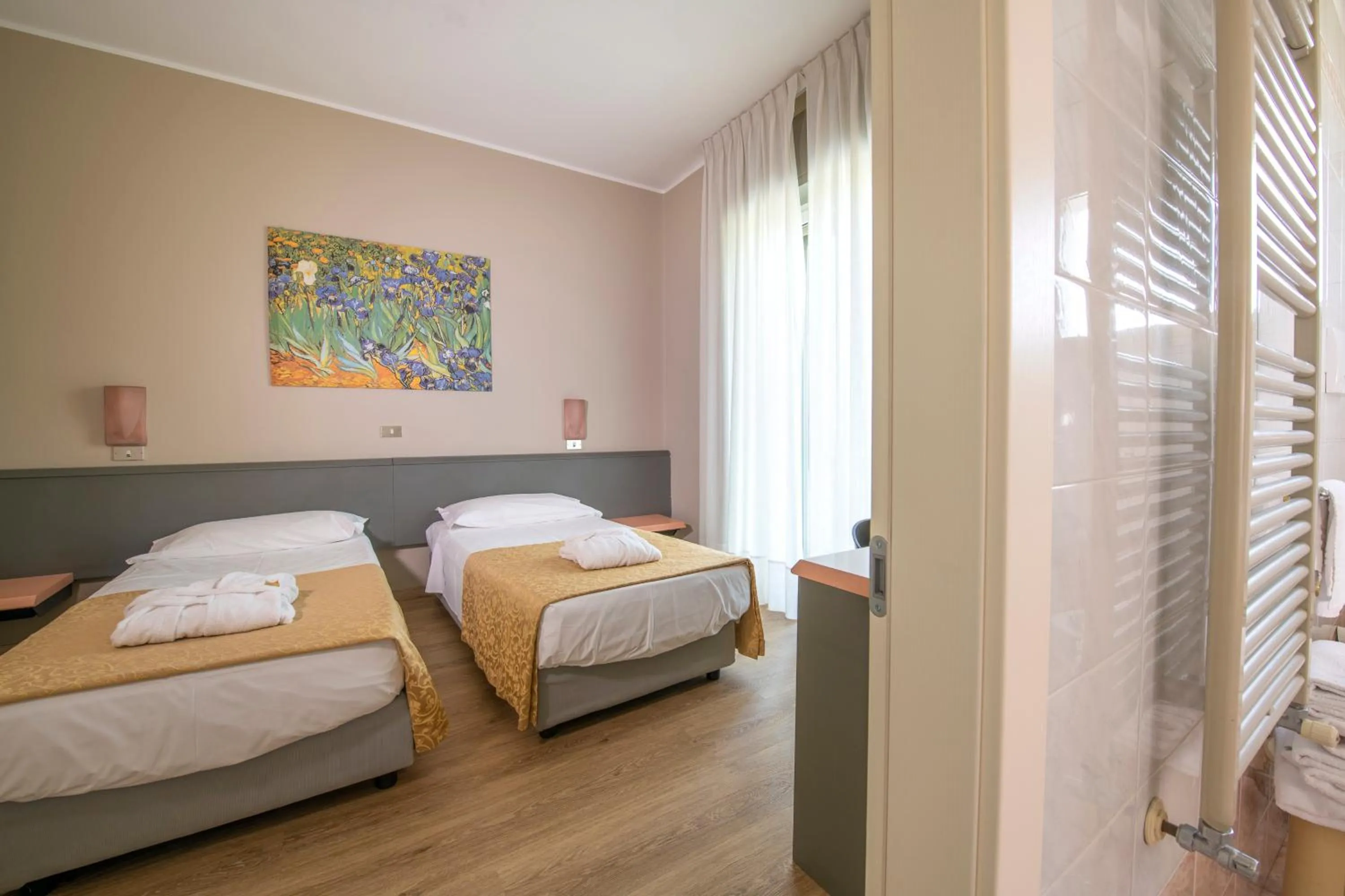 Bed in Hotel Ristorante Brusco