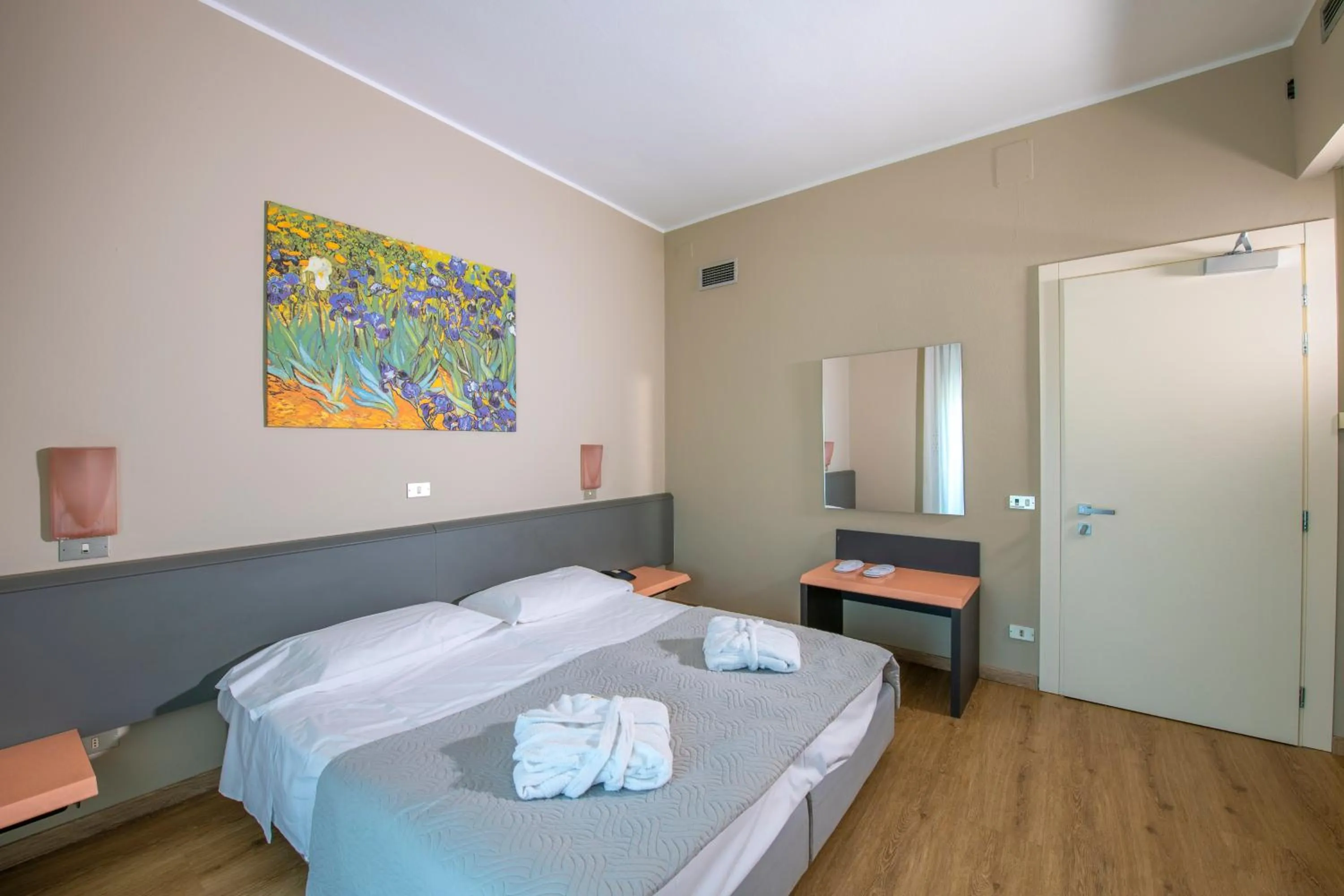 Bed in Hotel Ristorante Brusco