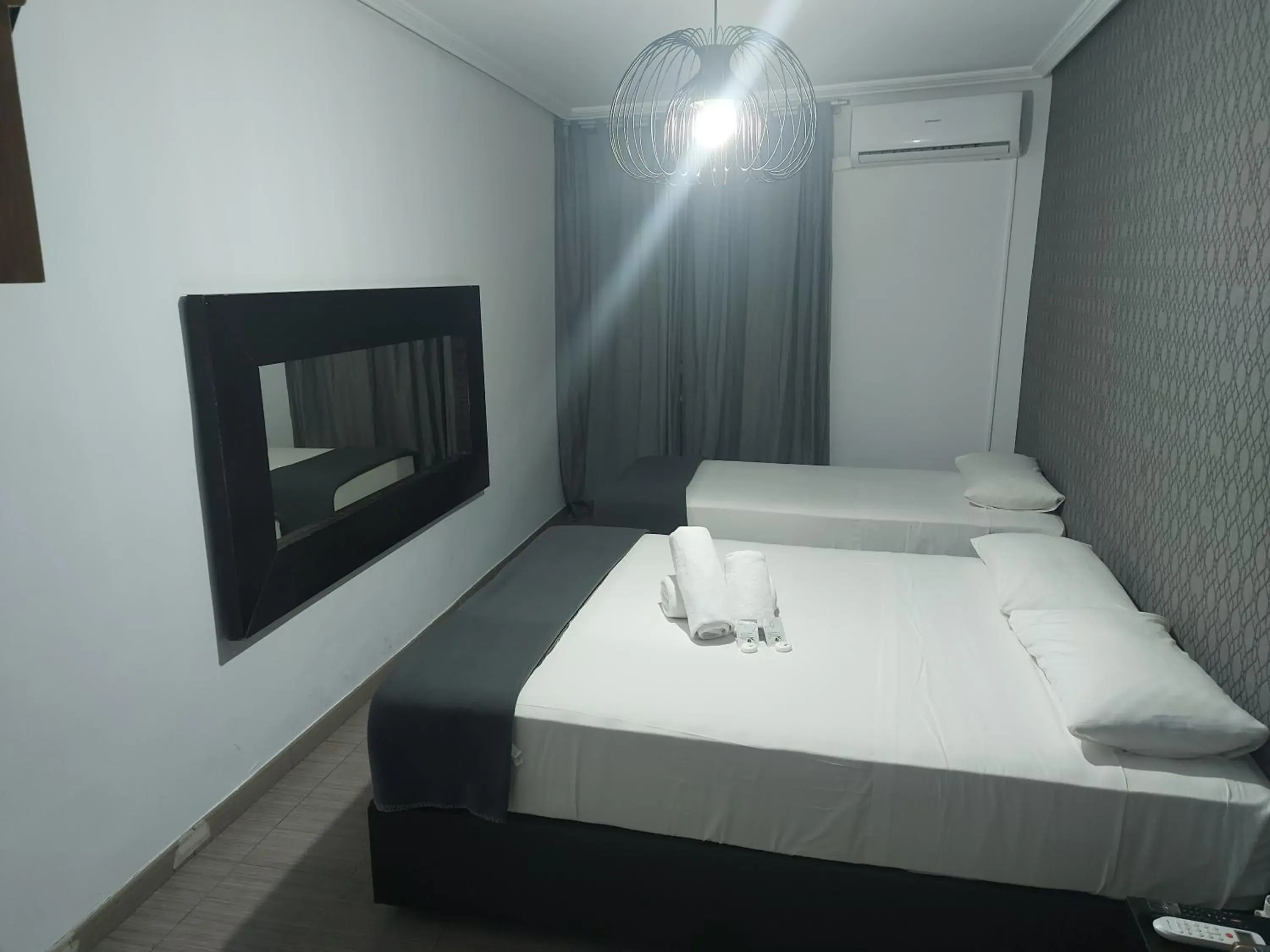 Triple Room with Balcony in Hostal Andrea Triple Room with Balcony in Hostal Andrea